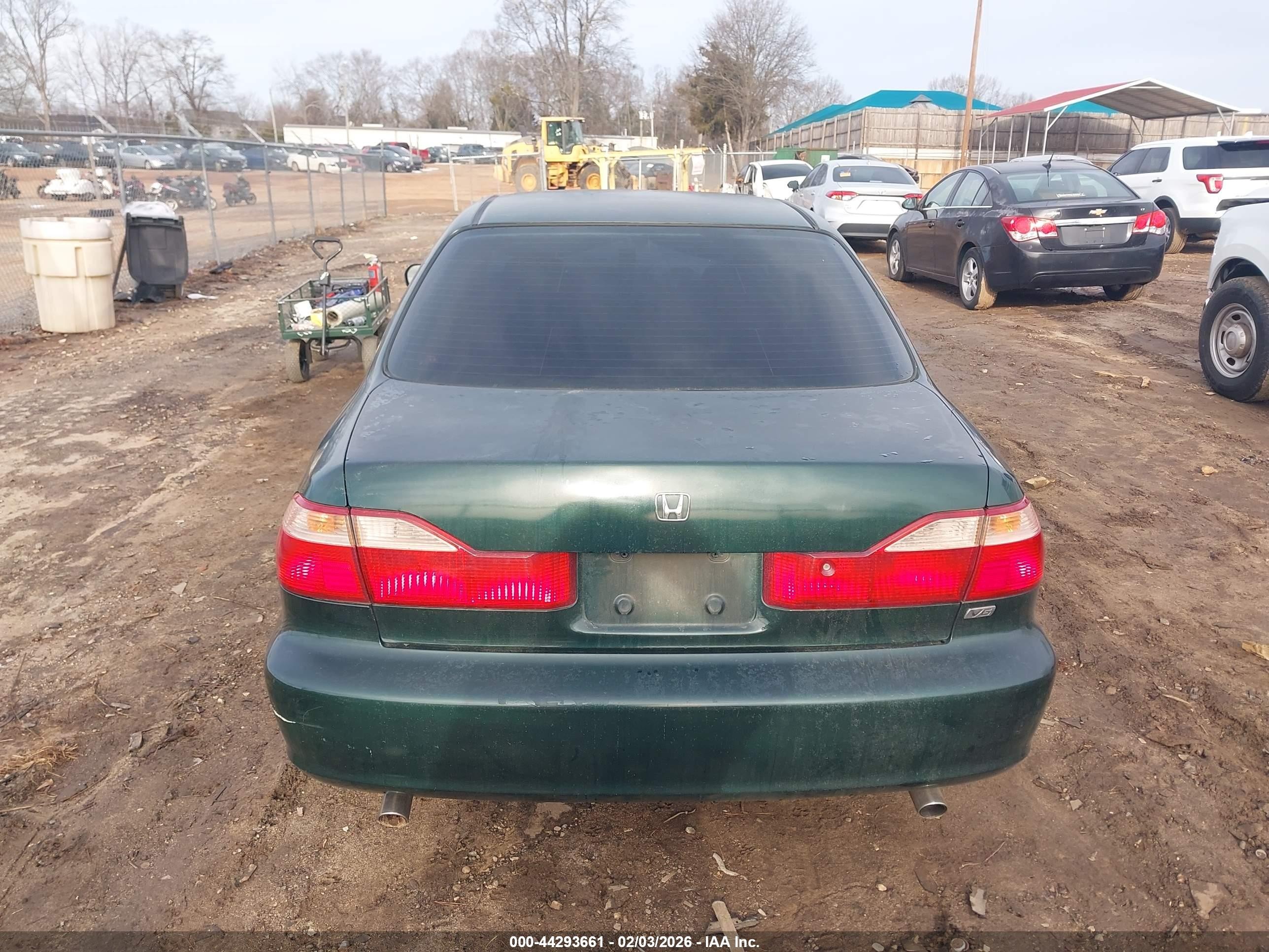 2000 Honda Accord 3.0 Ex Зеленый vin: 1HGCG1656YA083880
