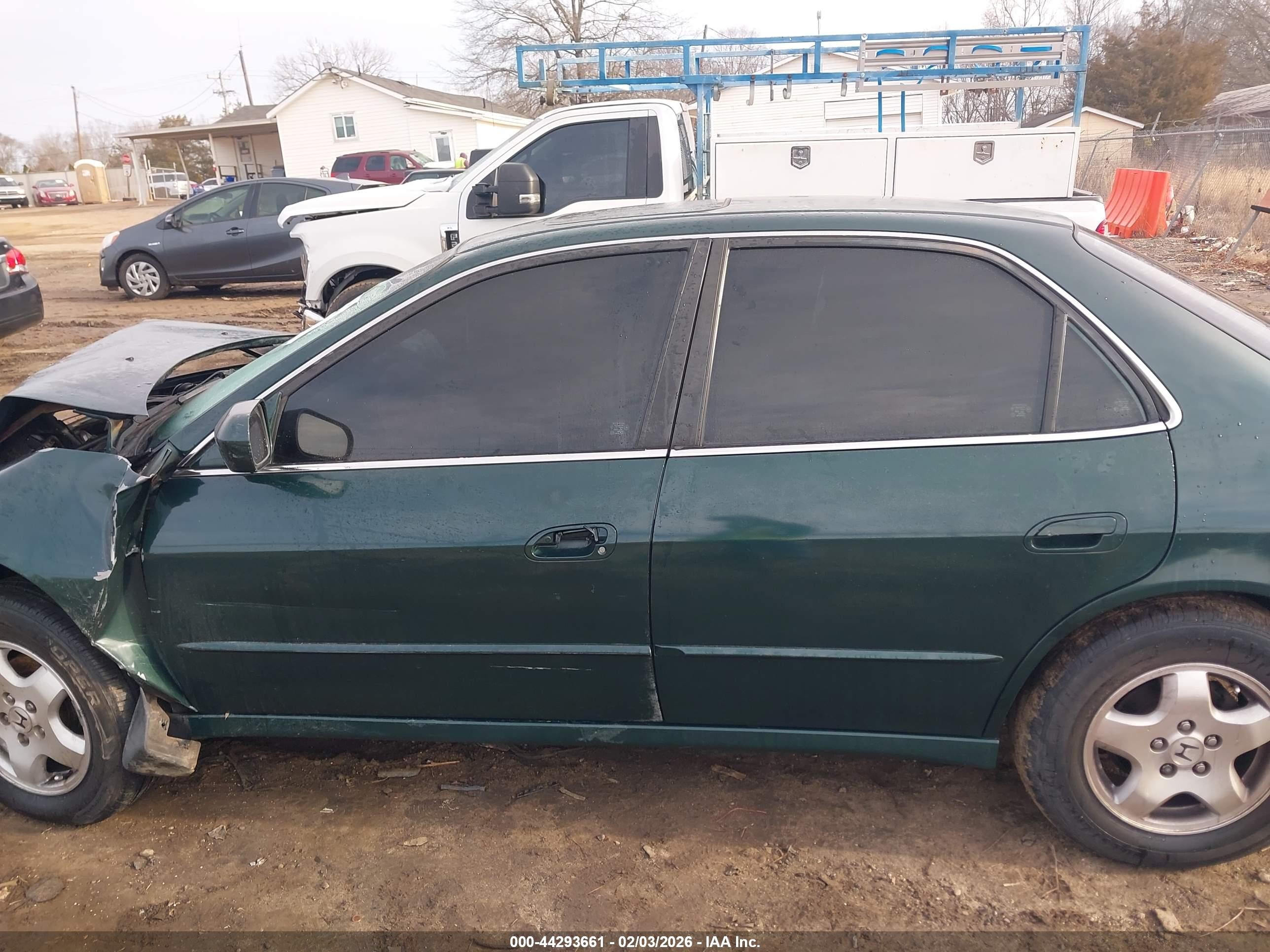 2000 Honda Accord 3.0 Ex Зеленый vin: 1HGCG1656YA083880