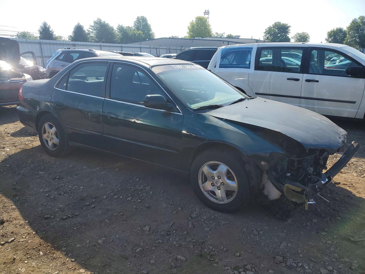 2000 Honda Accord Ex Green vin: 1HGCG1656YA095835