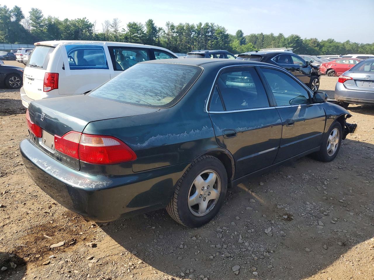 2000 Honda Accord Ex Green vin: 1HGCG1656YA095835
