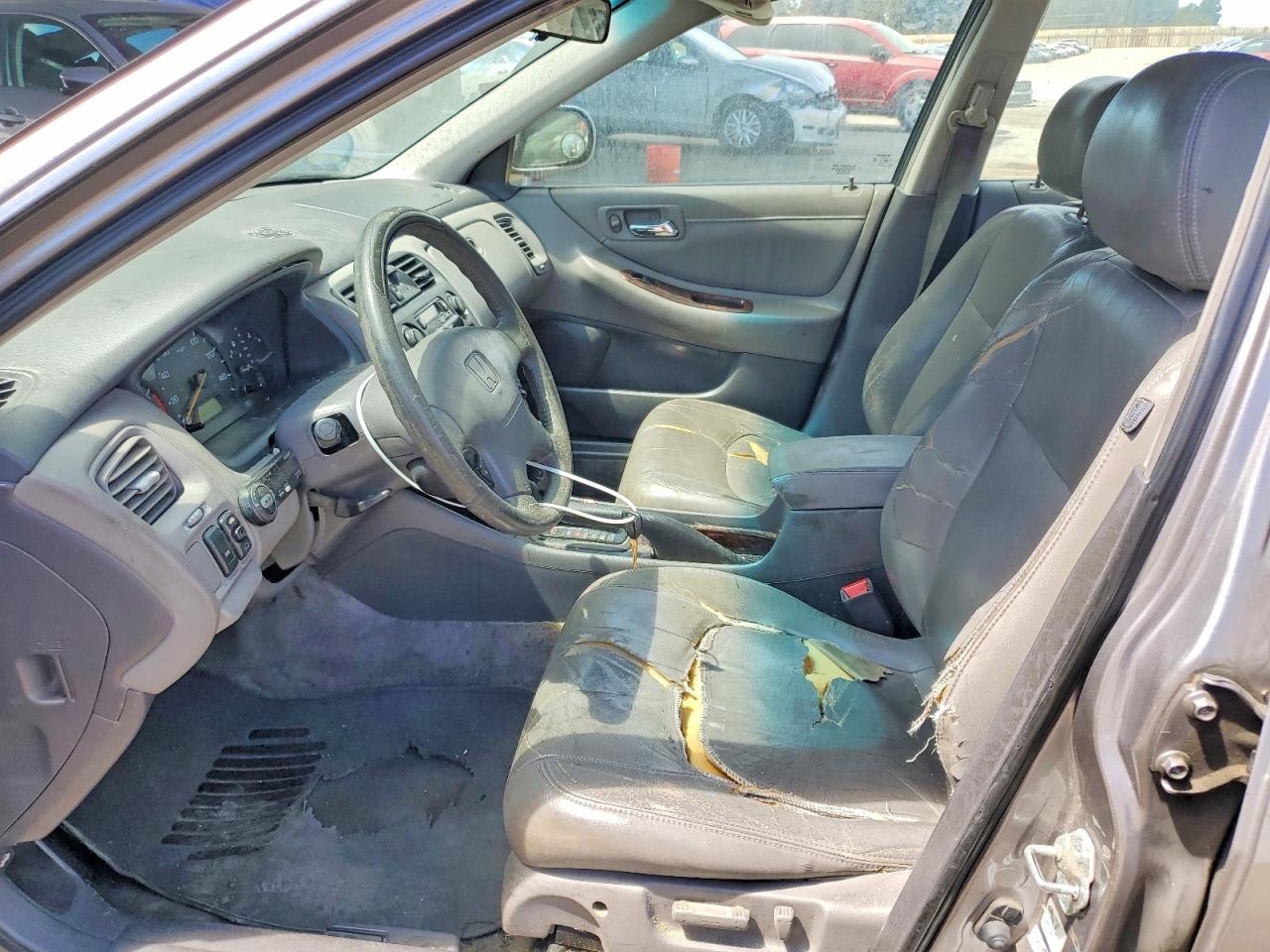 2000 Honda Accord Ex Gray vin: 1HGCG1656YA101701