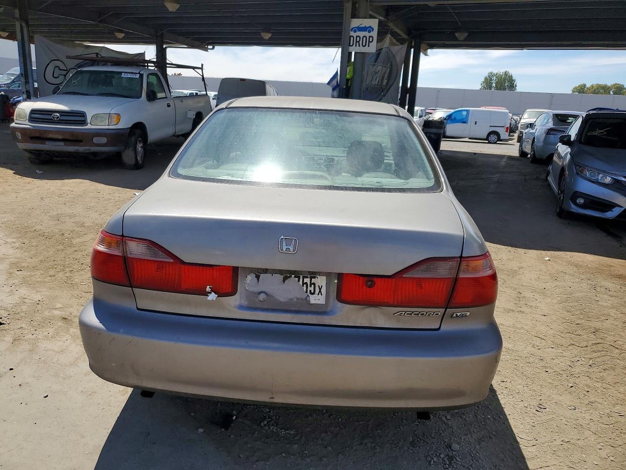 2000 Honda Accord Ex Gray vin: 1HGCG1656YA101701