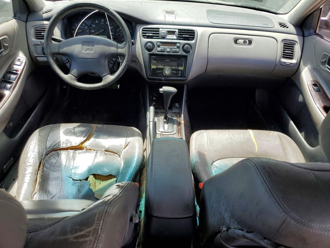 2000 Honda Accord Ex Gray vin: 1HGCG1656YA101701