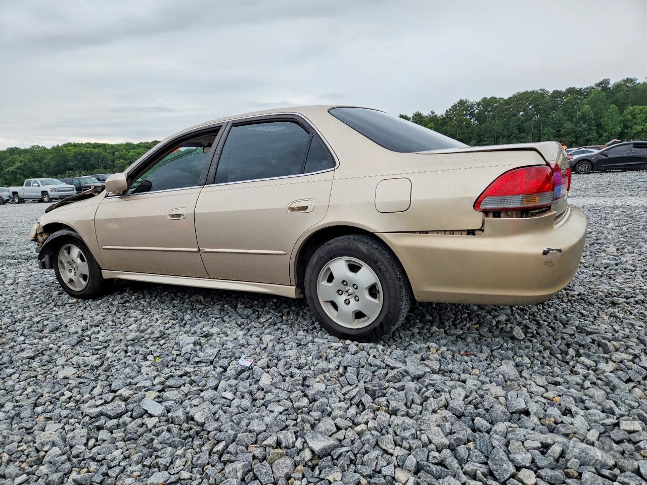 2001 Honda Accord Ex Beige vin: 1HGCG16571A009275