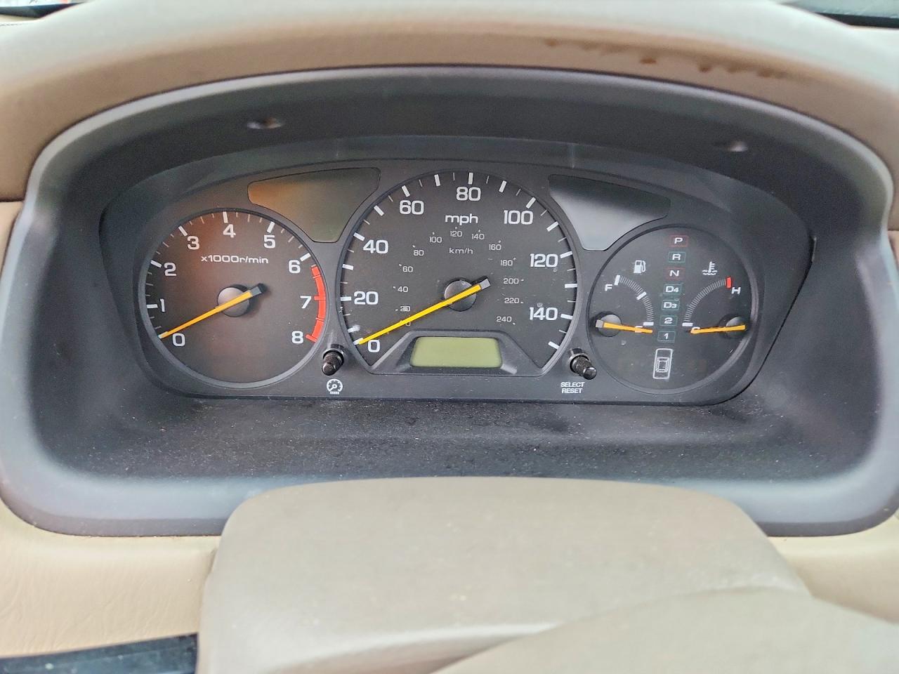 2001 Honda Accord Ex Beige vin: 1HGCG16571A009275