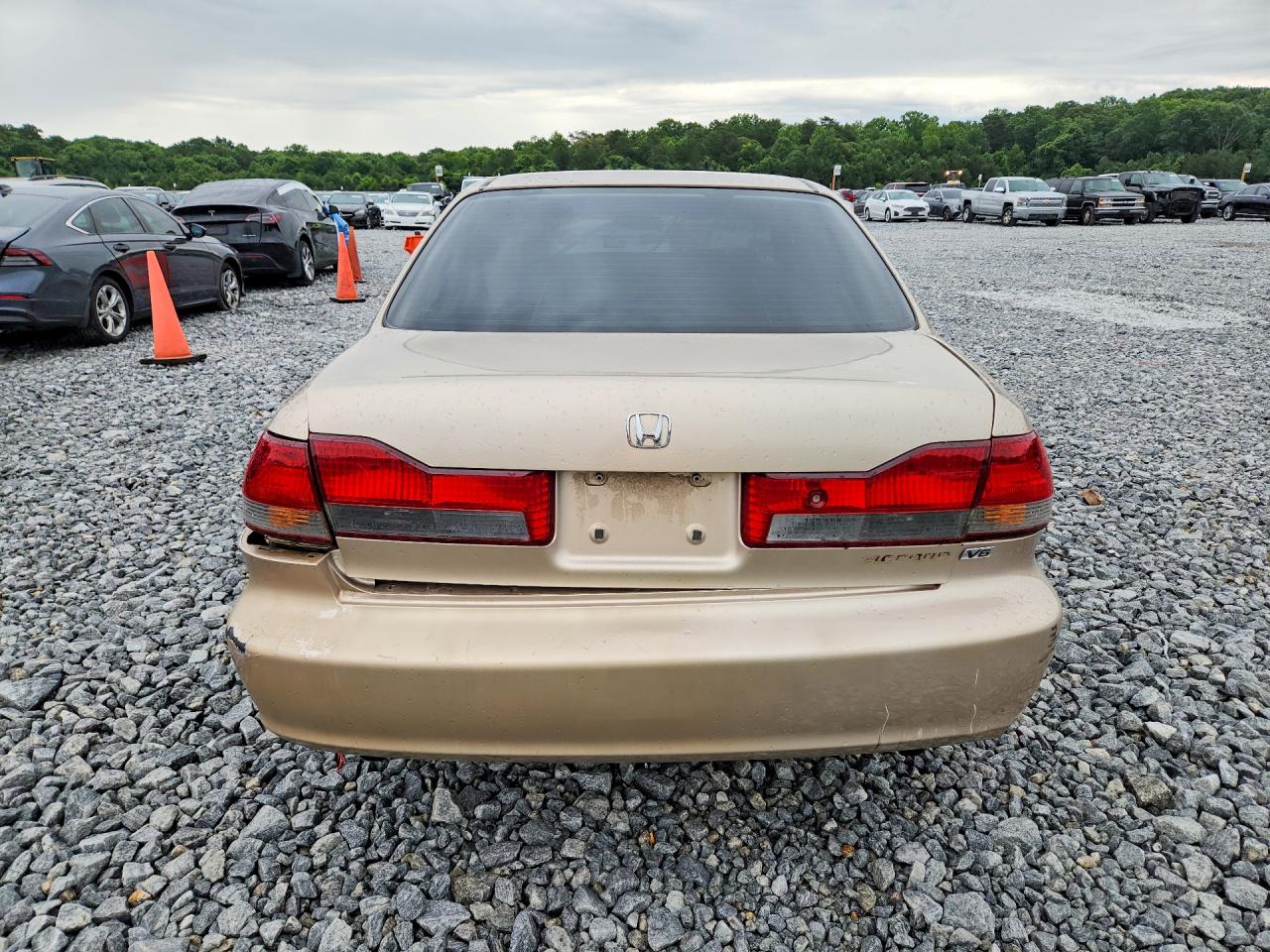 2001 Honda Accord Ex Beige vin: 1HGCG16571A009275