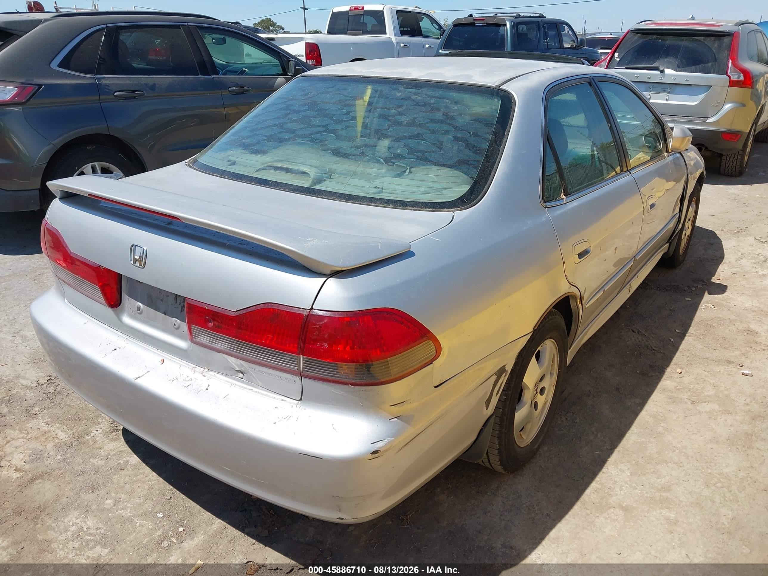 2001 Honda Accord 3.0 Ex Silver vin: 1HGCG16571A024584
