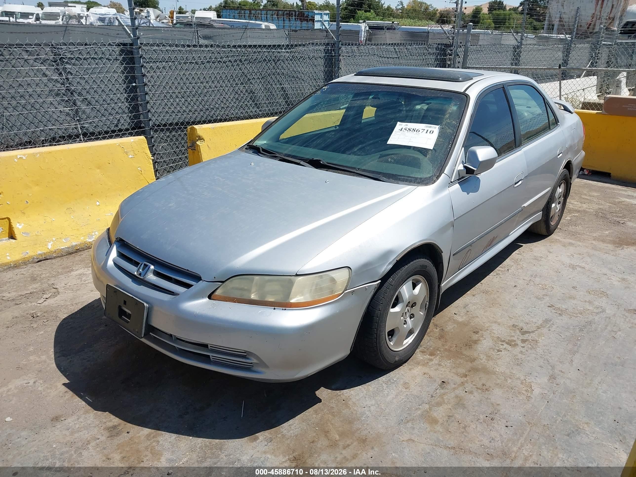 2001 Honda Accord 3.0 Ex Silver vin: 1HGCG16571A024584