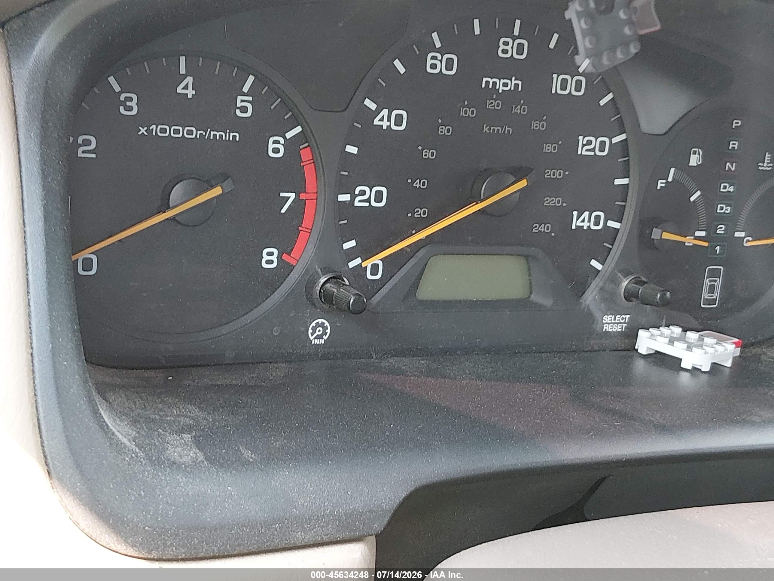 2001 Honda Accord 3.0 Ex Gold vin: 1HGCG16571A034516