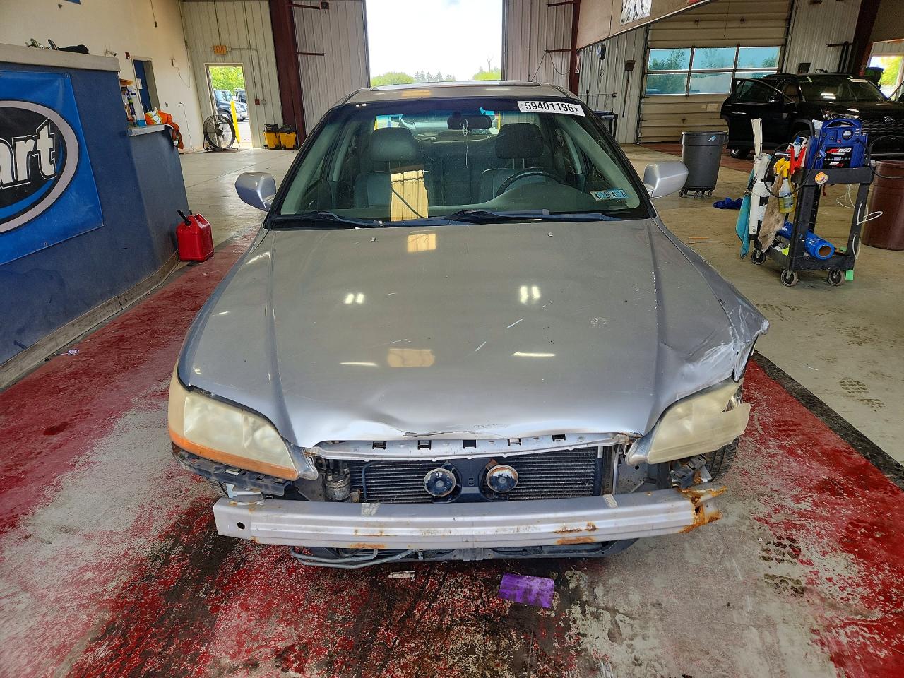 2002 Honda Accord Ex Silver vin: 1HGCG16572A017152