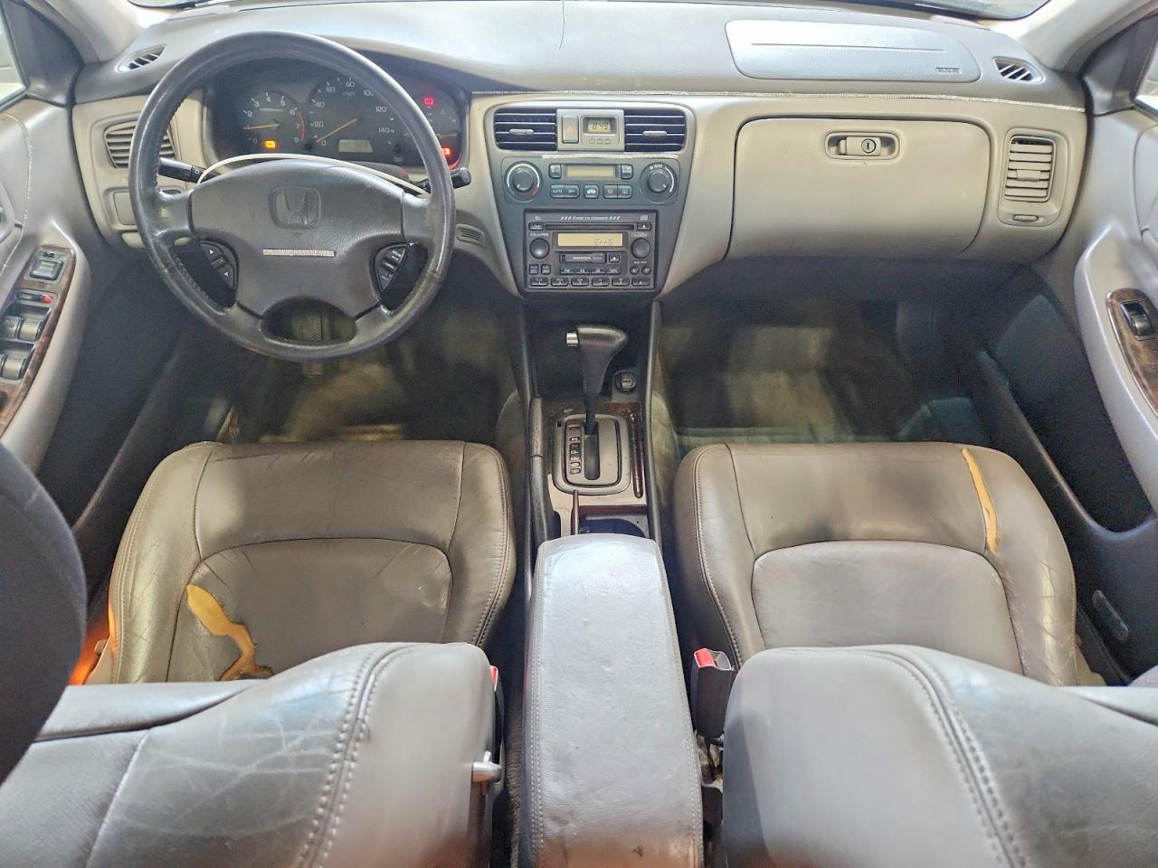 2002 Honda Accord Ex Silver vin: 1HGCG16572A017152