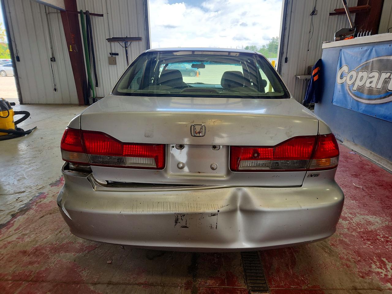 2002 Honda Accord Ex Silver vin: 1HGCG16572A017152