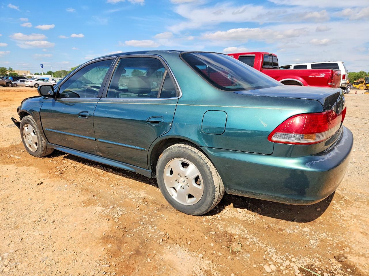 2002 Honda Accord Ex Зеленый vin: 1HGCG16572A021413