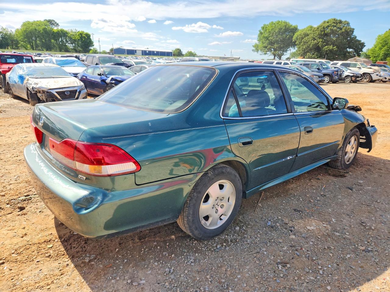 2002 Honda Accord Ex Зеленый vin: 1HGCG16572A021413