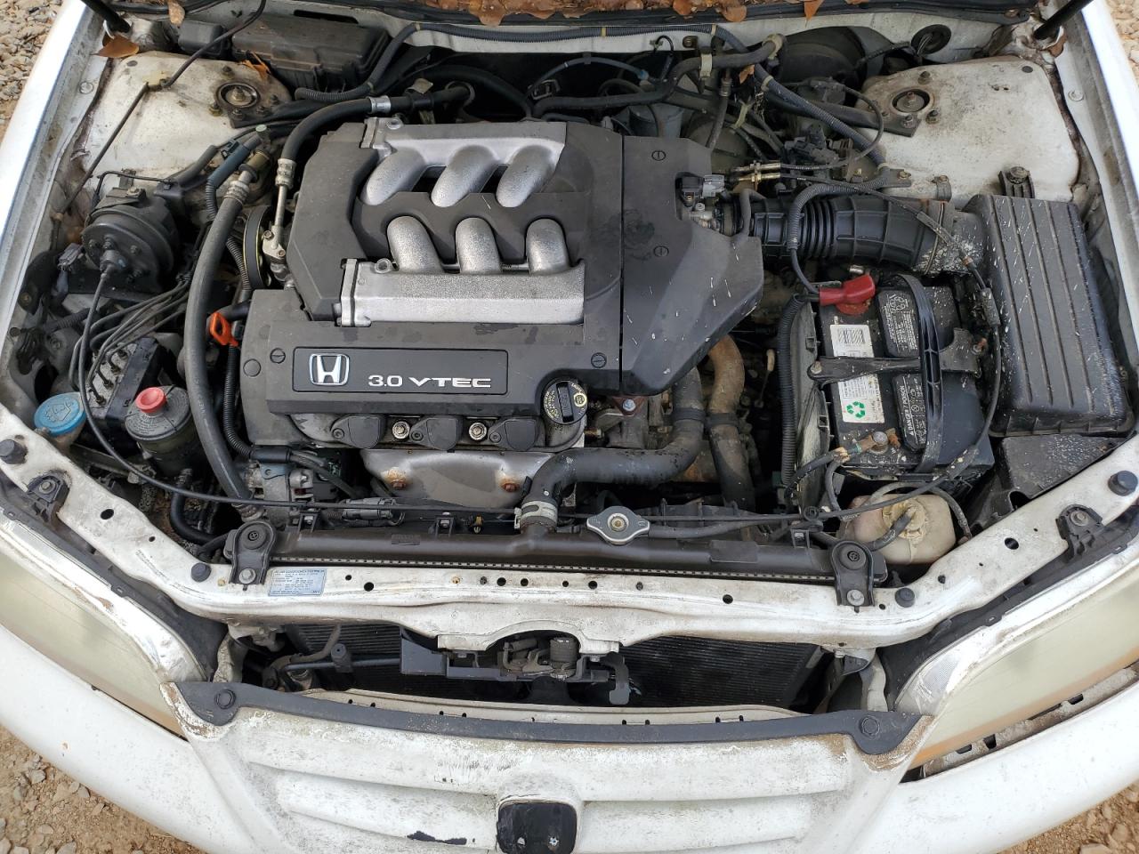 2002 Honda Accord Ex White vin: 1HGCG16572A076735