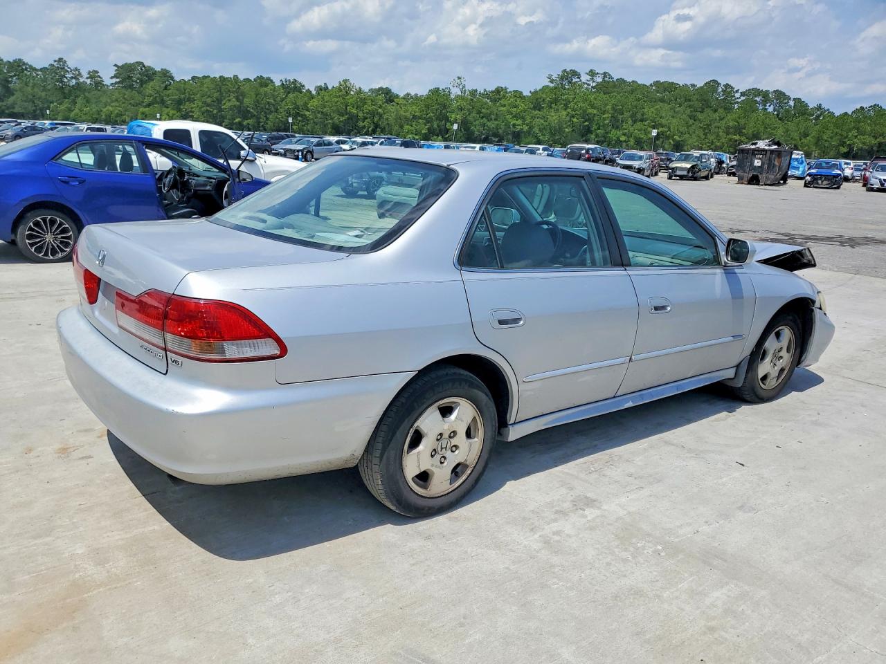 2002 Honda Accord Ex Серебряный vin: 1HGCG16572A077478