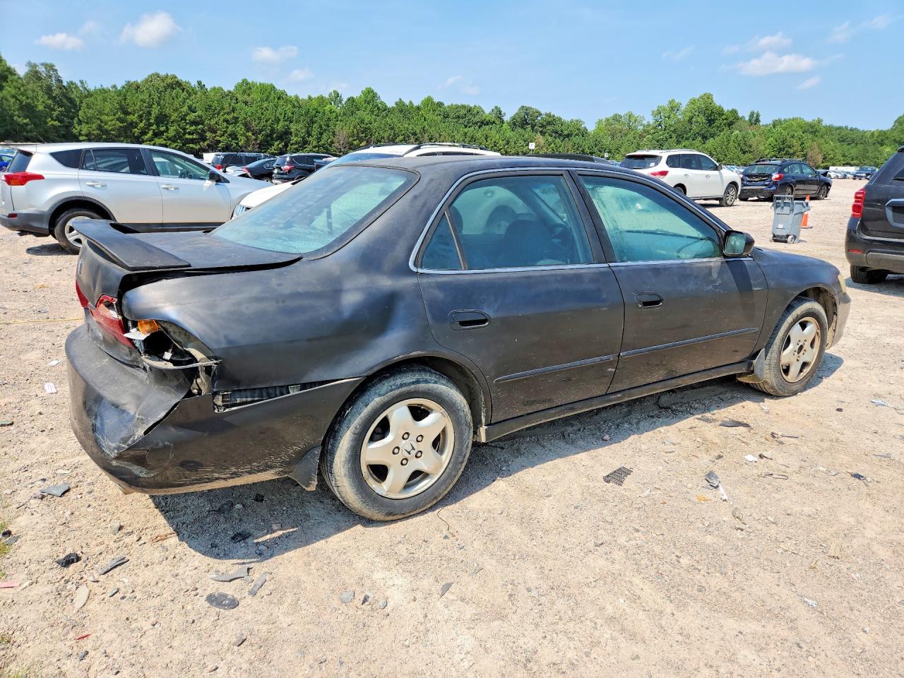 1998 Honda Accord Ex Black vin: 1HGCG1657WA054417
