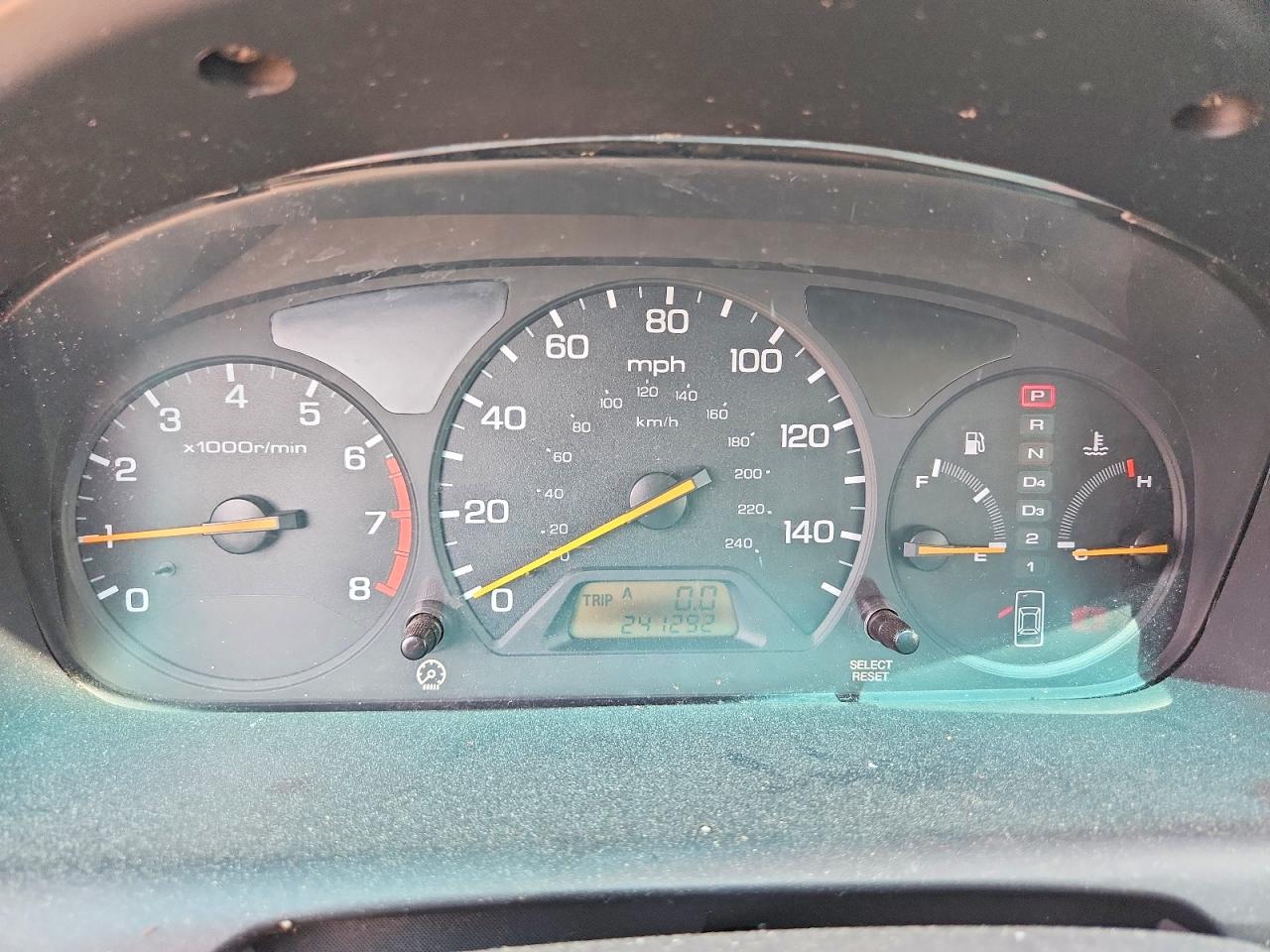 1998 Honda Accord Ex Black vin: 1HGCG1657WA054417