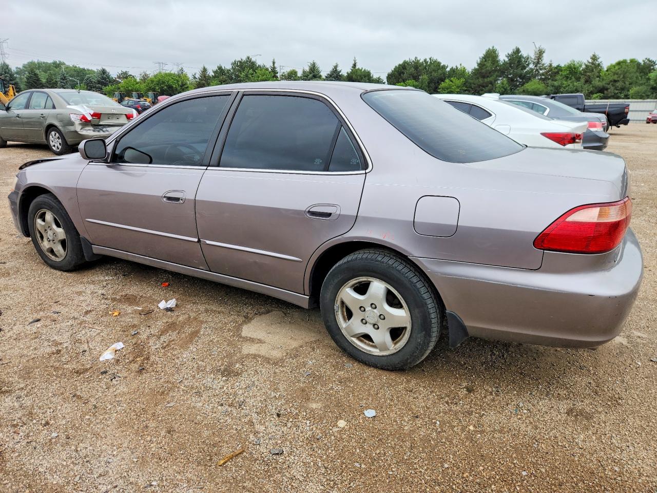 2000 Honda Accord Ex Gray vin: 1HGCG1657YA060480