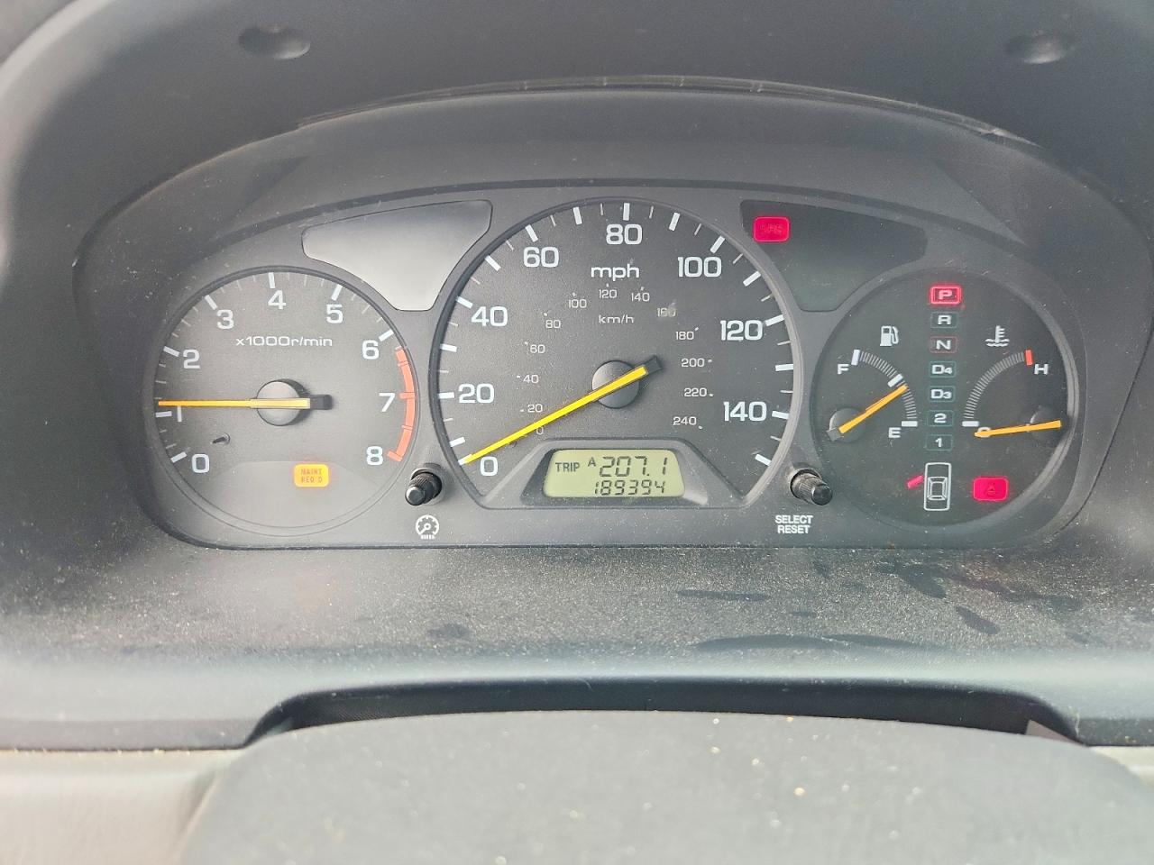 2000 Honda Accord Ex Gray vin: 1HGCG1657YA060480