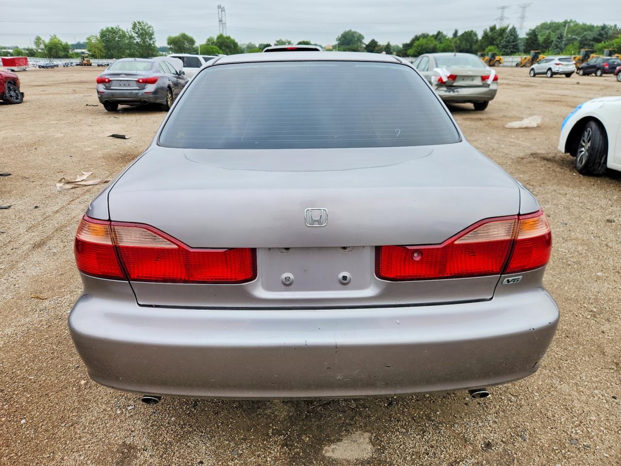 2000 Honda Accord Ex Gray vin: 1HGCG1657YA060480