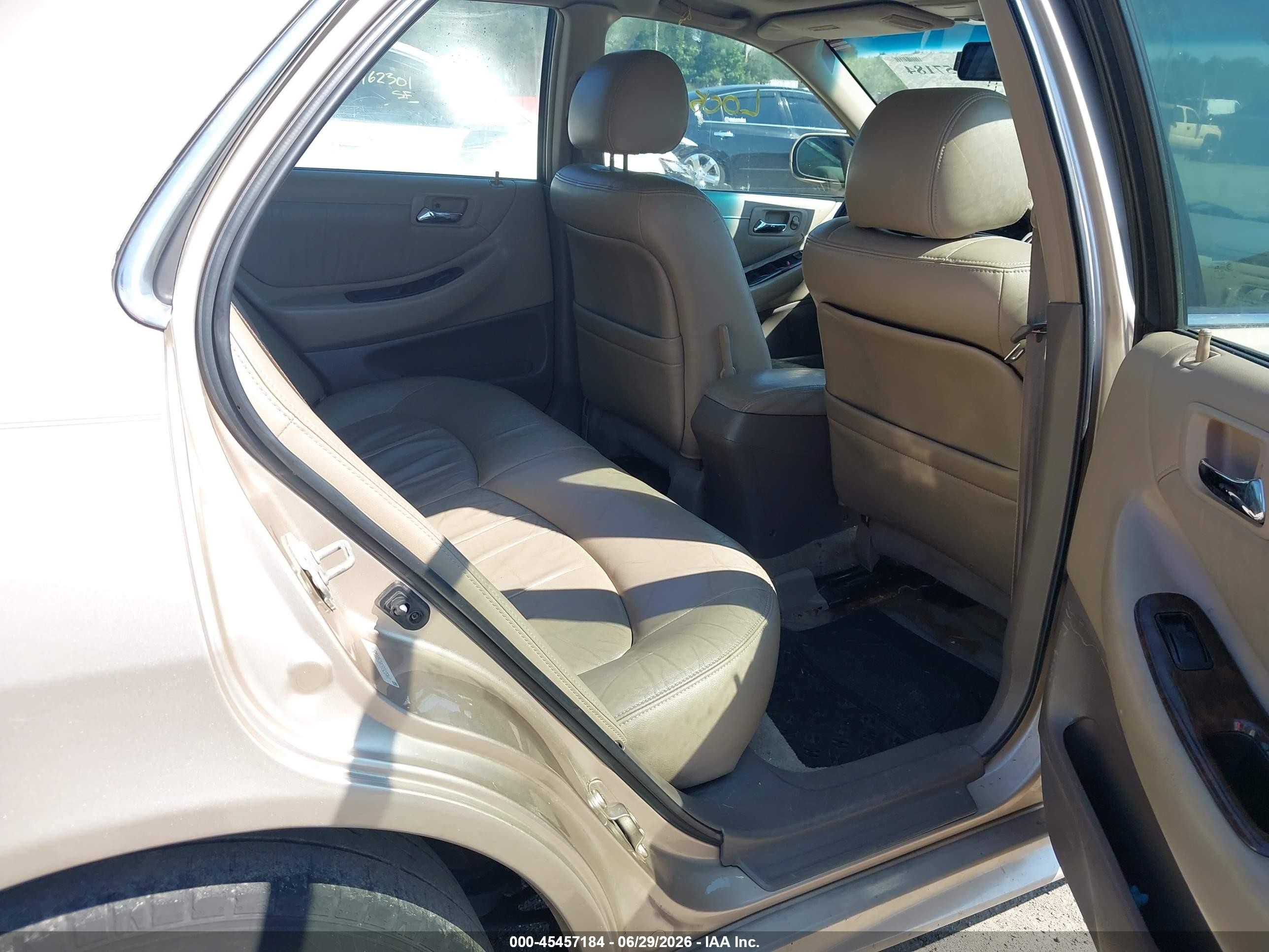 2001 Honda Accord 3.0 Ex Gold vin: 1HGCG16581A012654