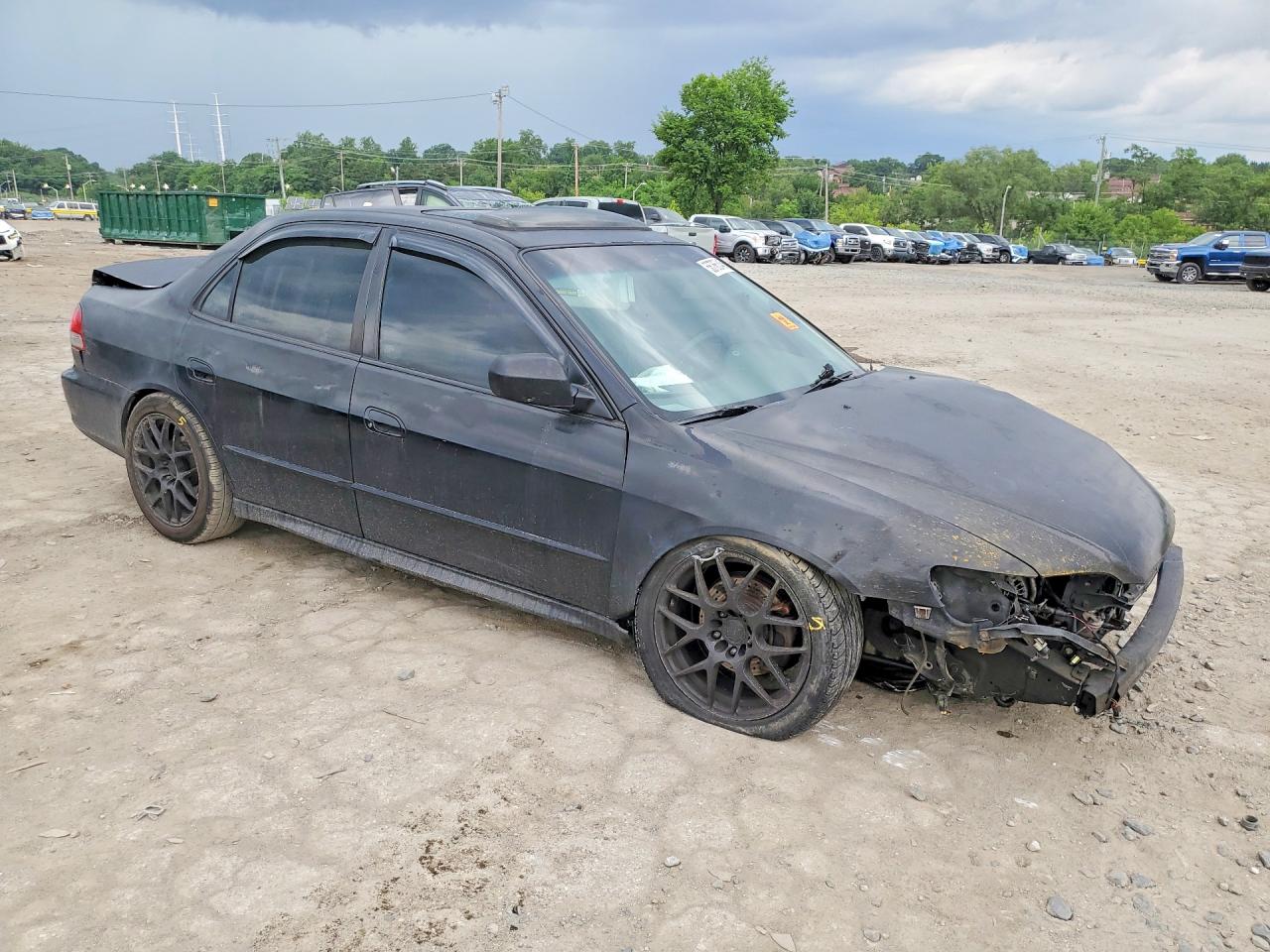2001 Honda Accord Ex Black vin: 1HGCG16581A022021