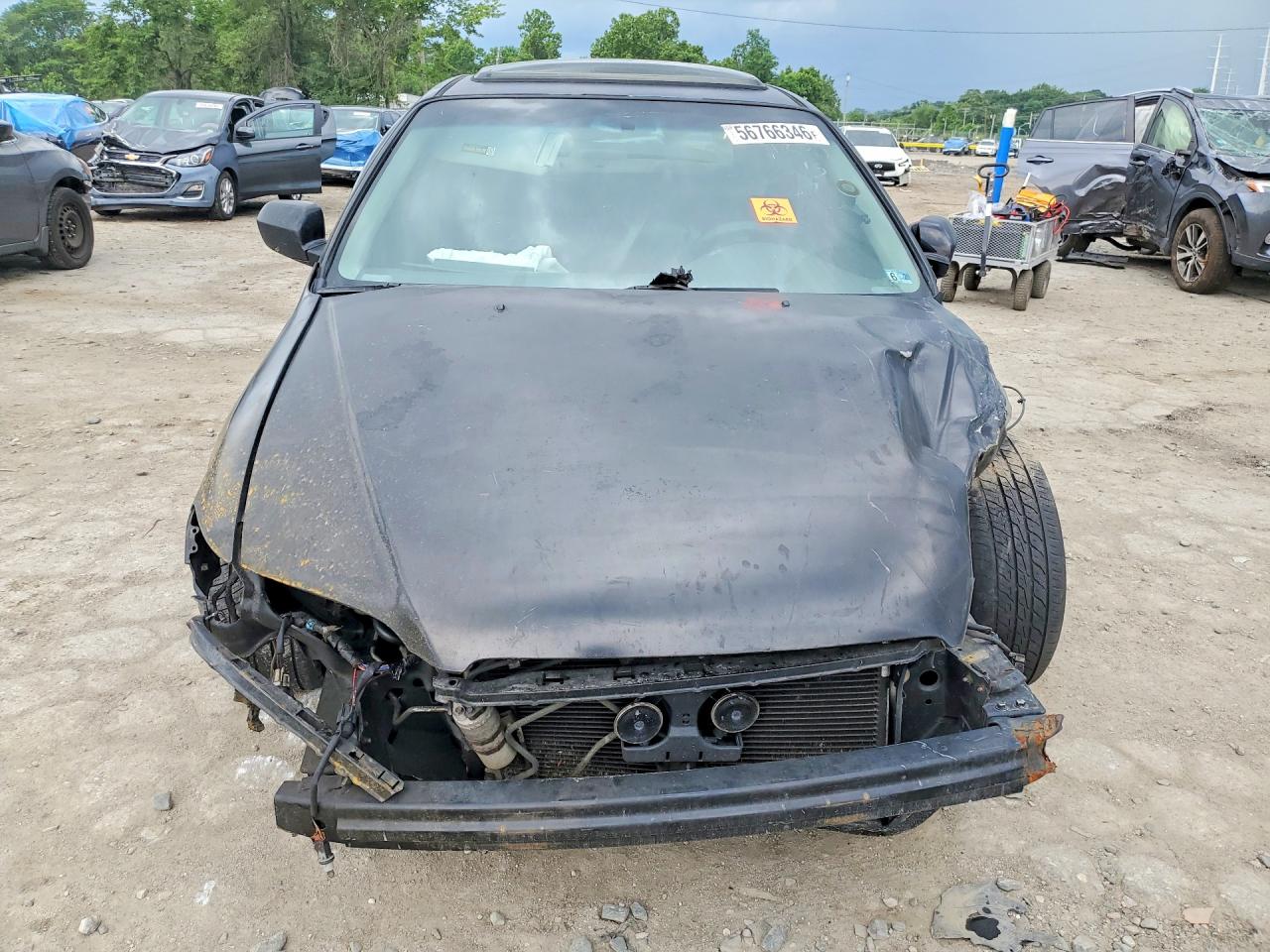 2001 Honda Accord Ex Black vin: 1HGCG16581A022021