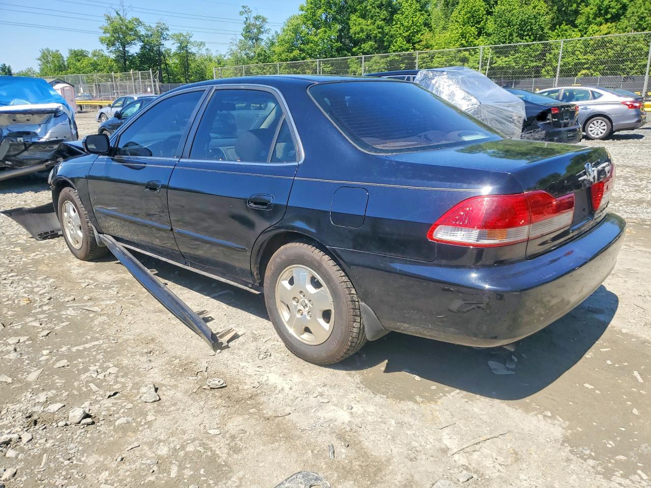 2001 Honda Accord Ex Black vin: 1HGCG16581A078377