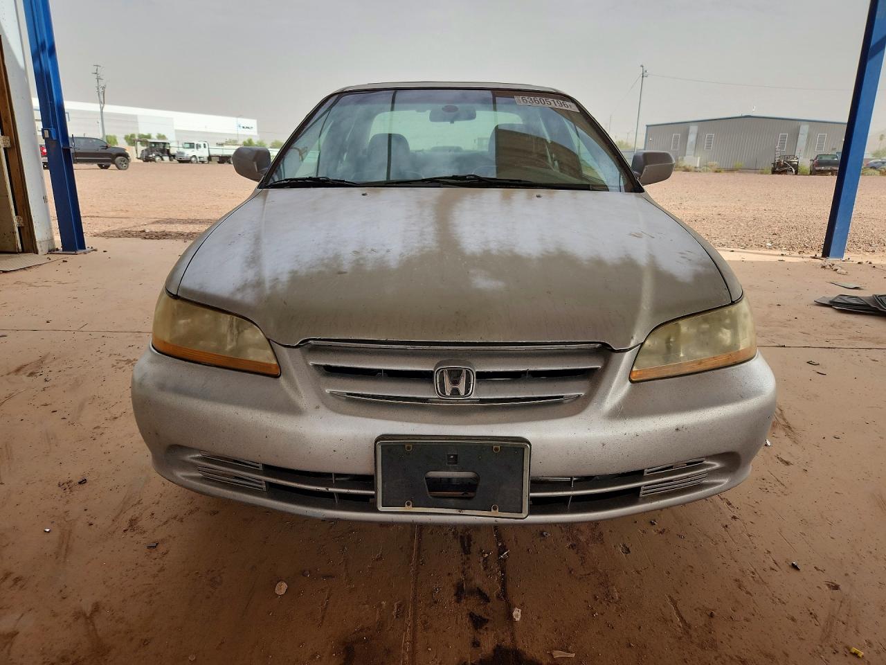 2001 Honda Accord Ex Silver vin: 1HGCG16581A082395