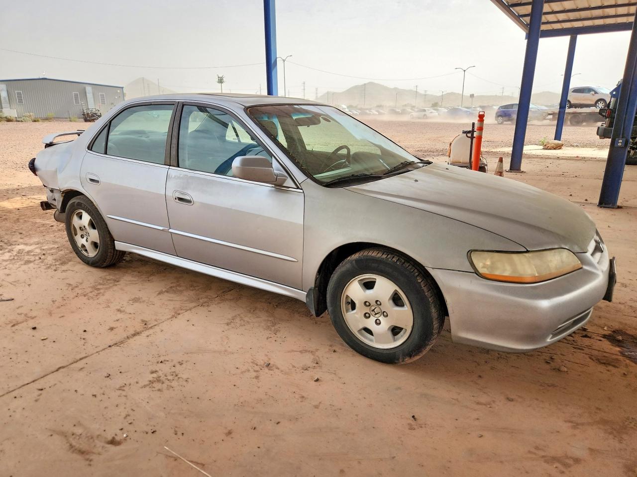 2001 Honda Accord Ex Silver vin: 1HGCG16581A082395