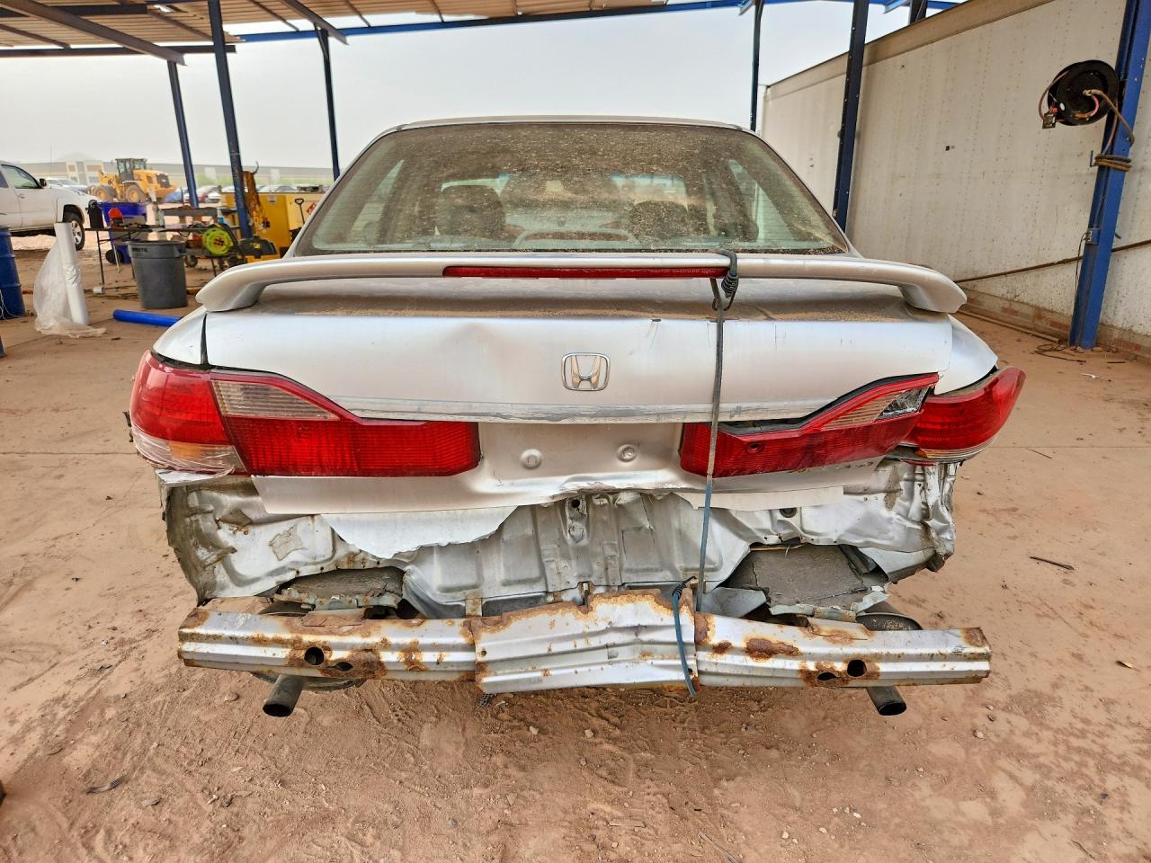 2001 Honda Accord Ex Silver vin: 1HGCG16581A082395