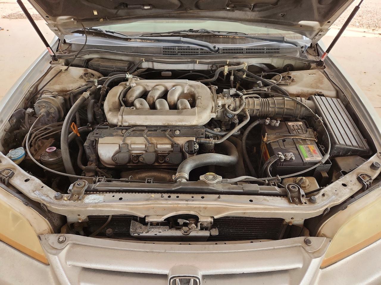 2001 Honda Accord Ex Silver vin: 1HGCG16581A082395