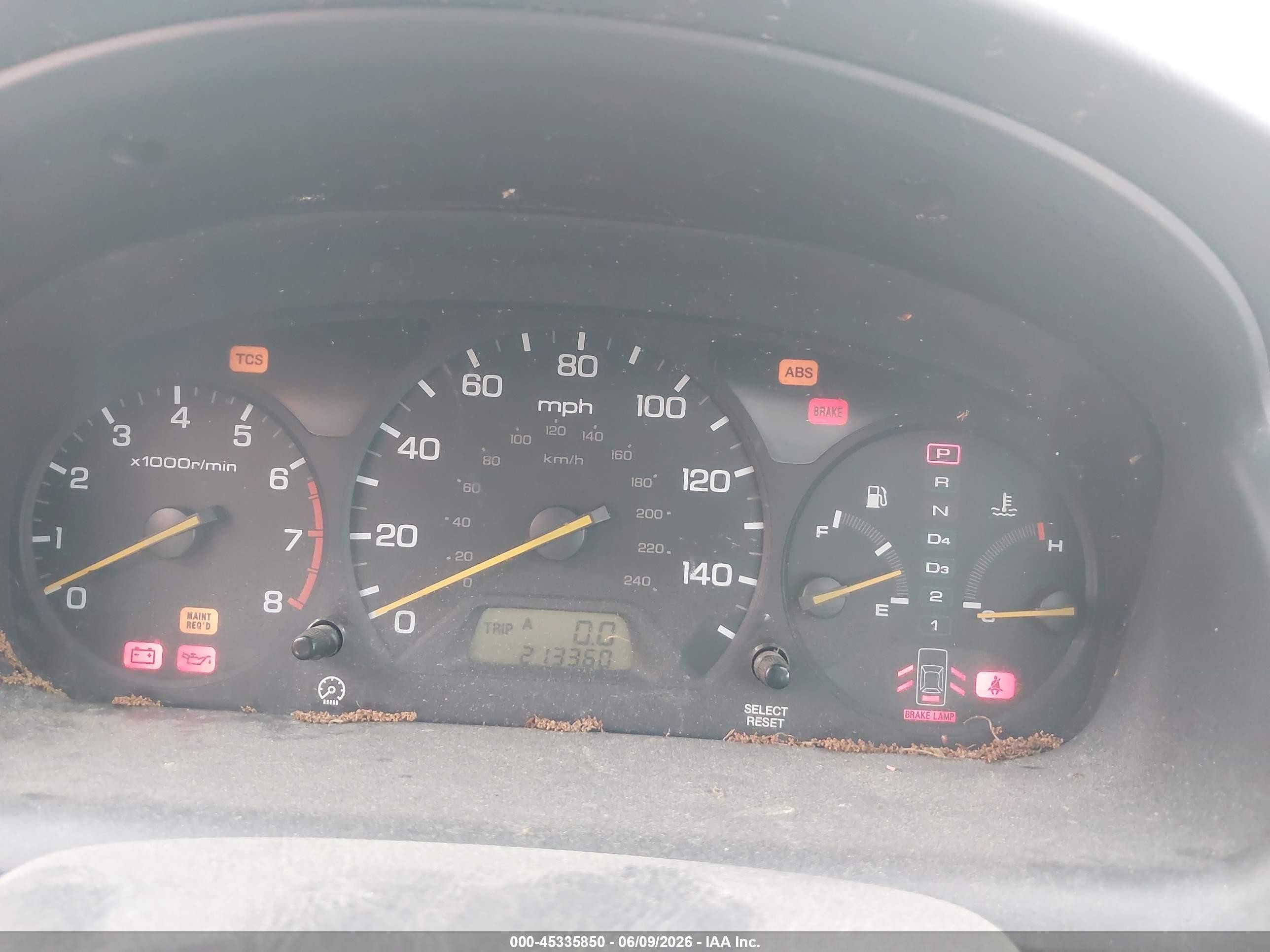 2002 Honda Accord 3.0 Ex Black vin: 1HGCG16582A012235