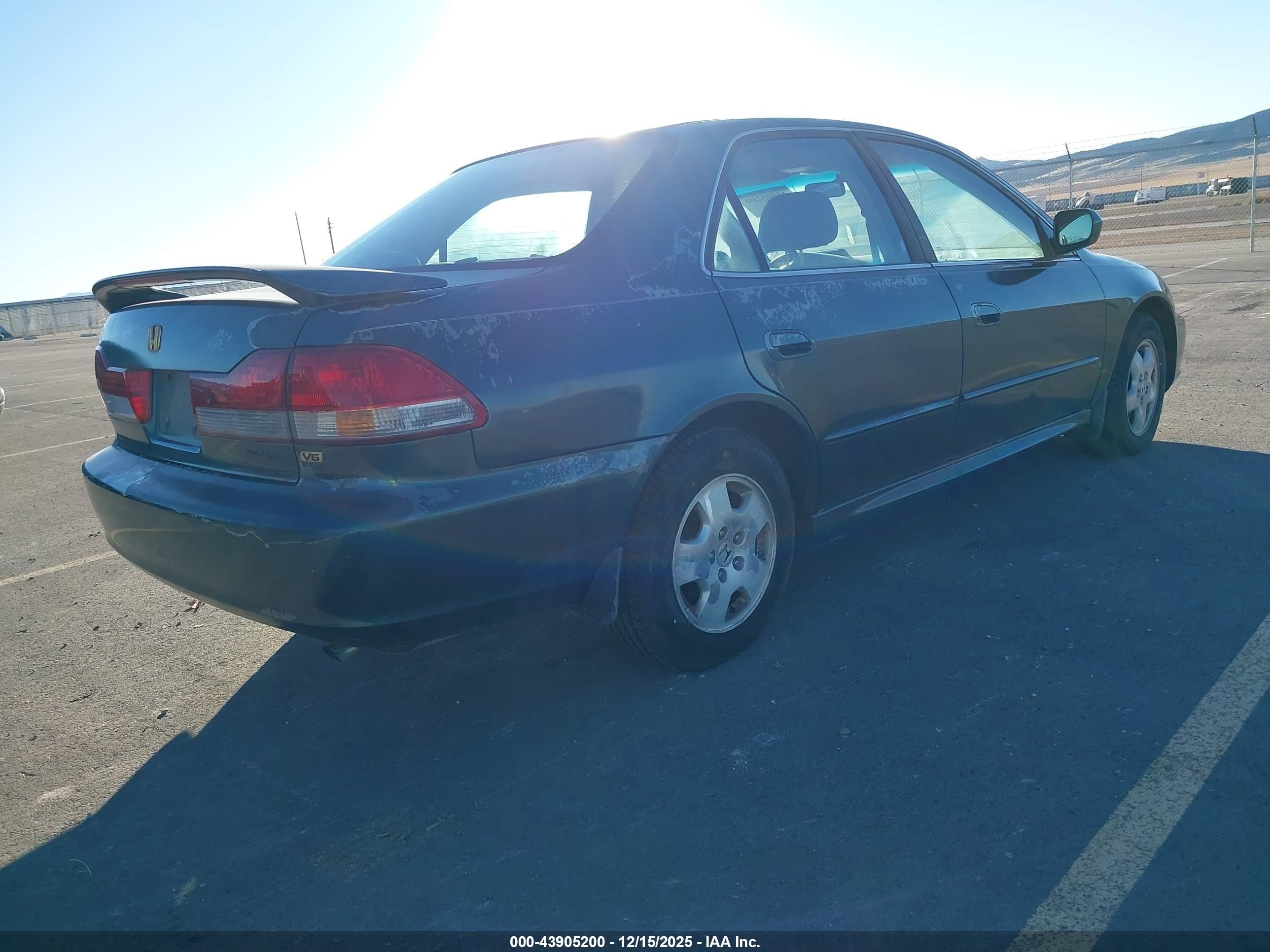 2002 Honda Accord 3.0 Ex Green vin: 1HGCG16582A047664