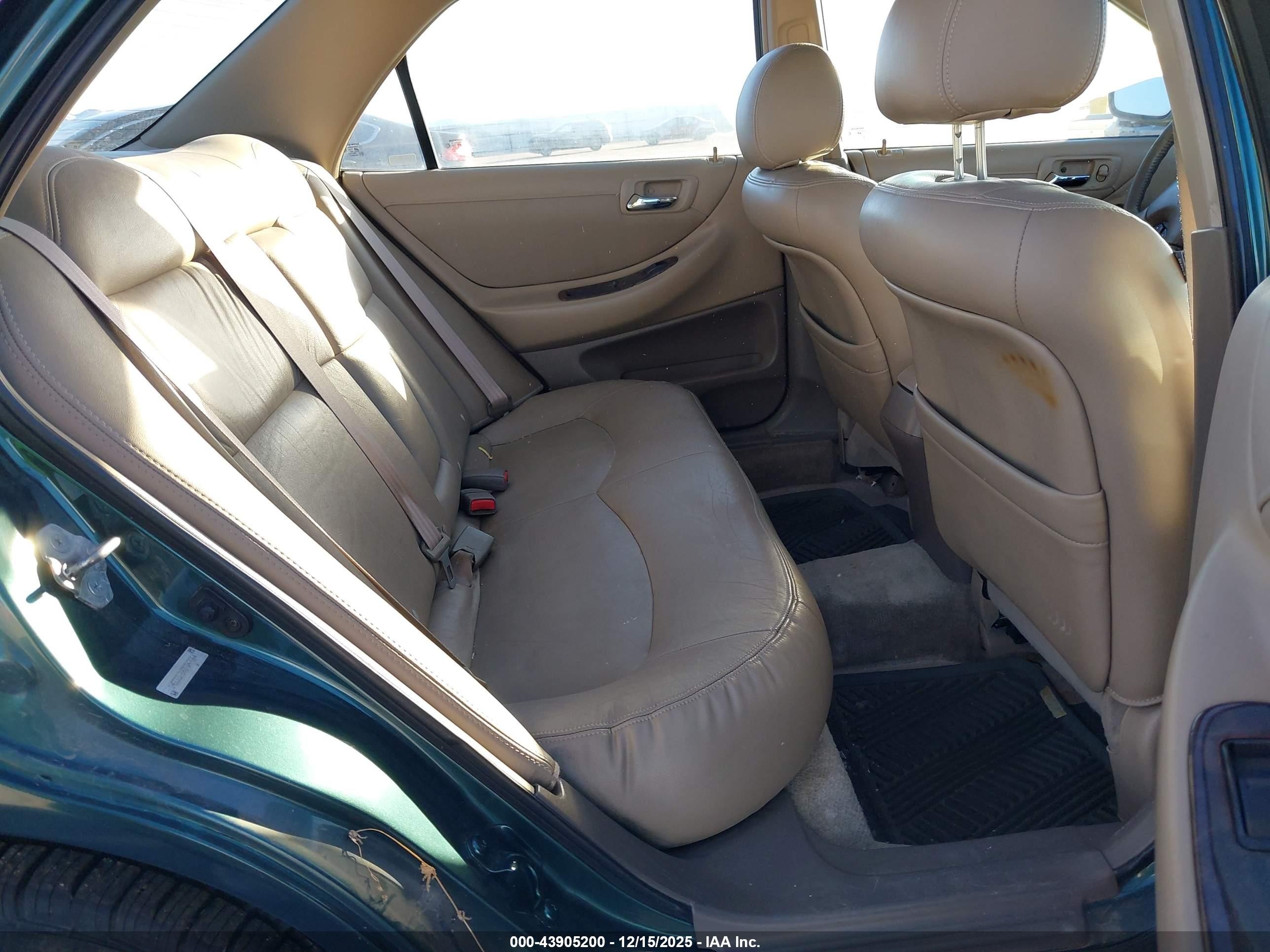 2002 Honda Accord 3.0 Ex Green vin: 1HGCG16582A047664