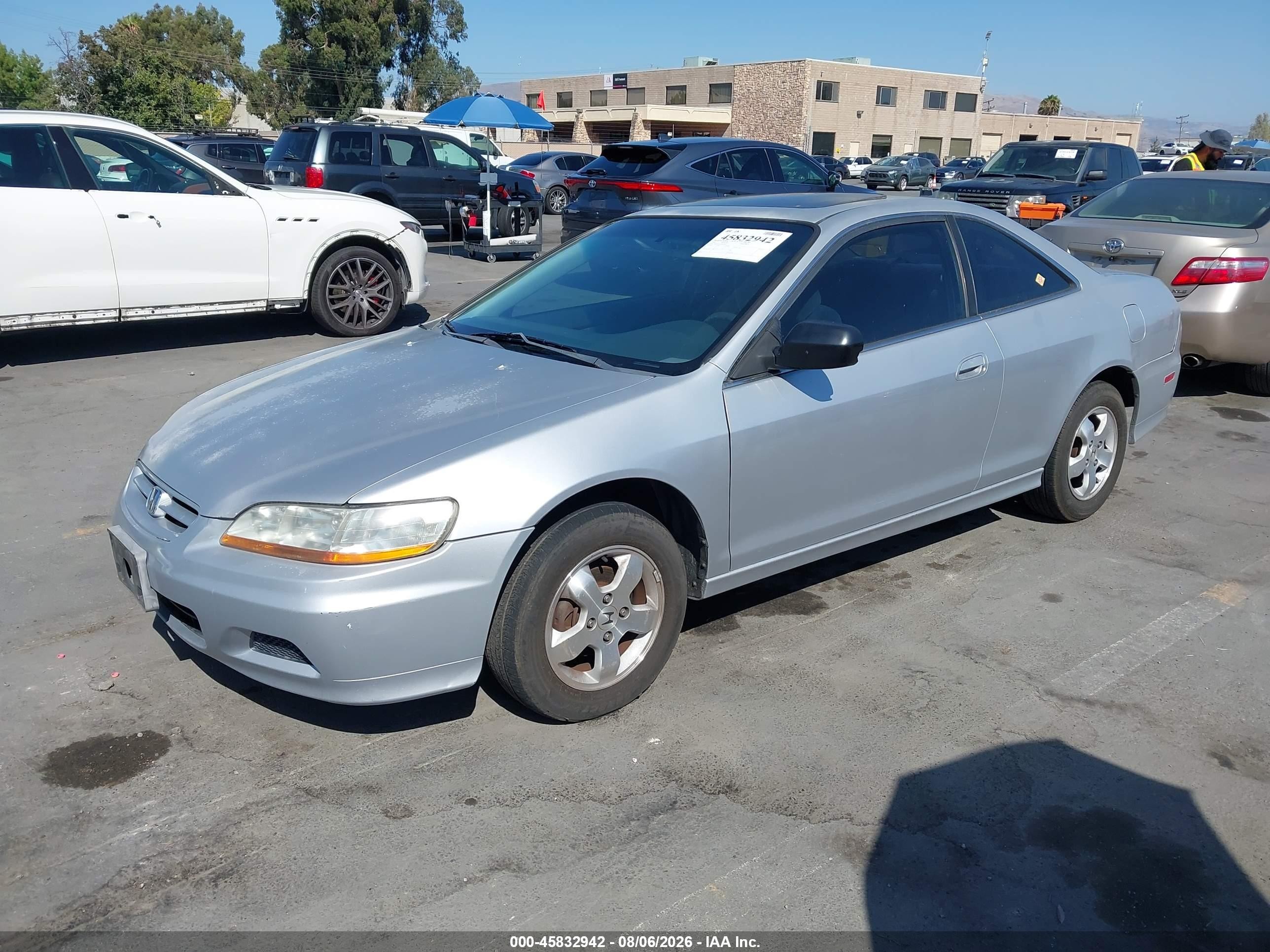 2002 Honda Accord 2.3 Ex Silver vin: 1HGCG32742A031061