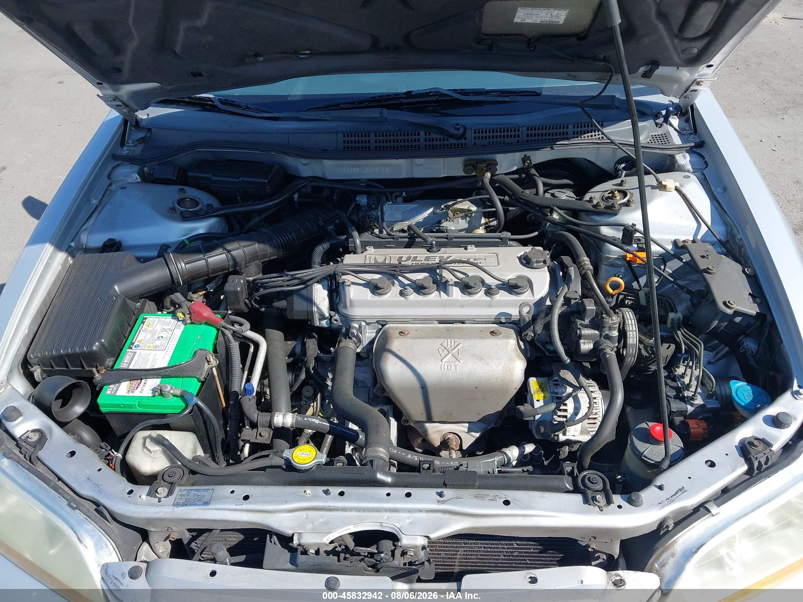 2002 Honda Accord 2.3 Ex Silver vin: 1HGCG32742A031061