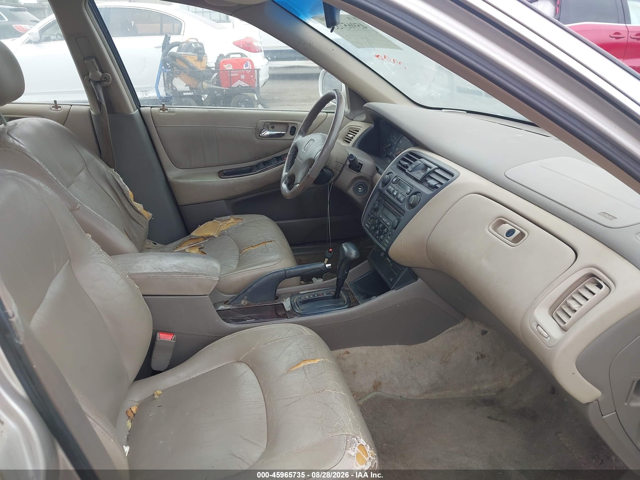 1998 Honda Accord Ex V6 Серебряный vin: 1HGCG1658WA004691