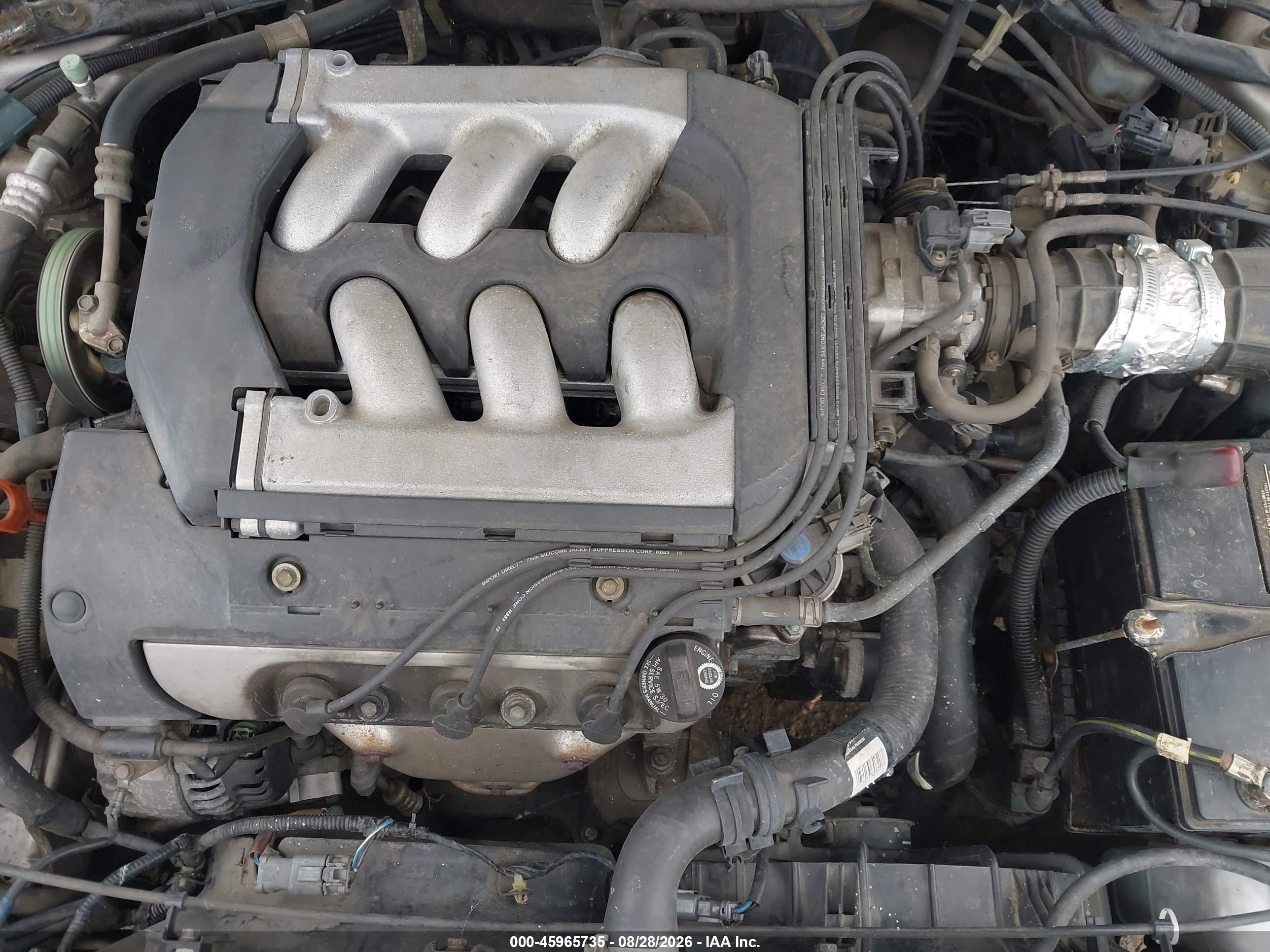 1998 Honda Accord Ex V6 Серебряный vin: 1HGCG1658WA004691