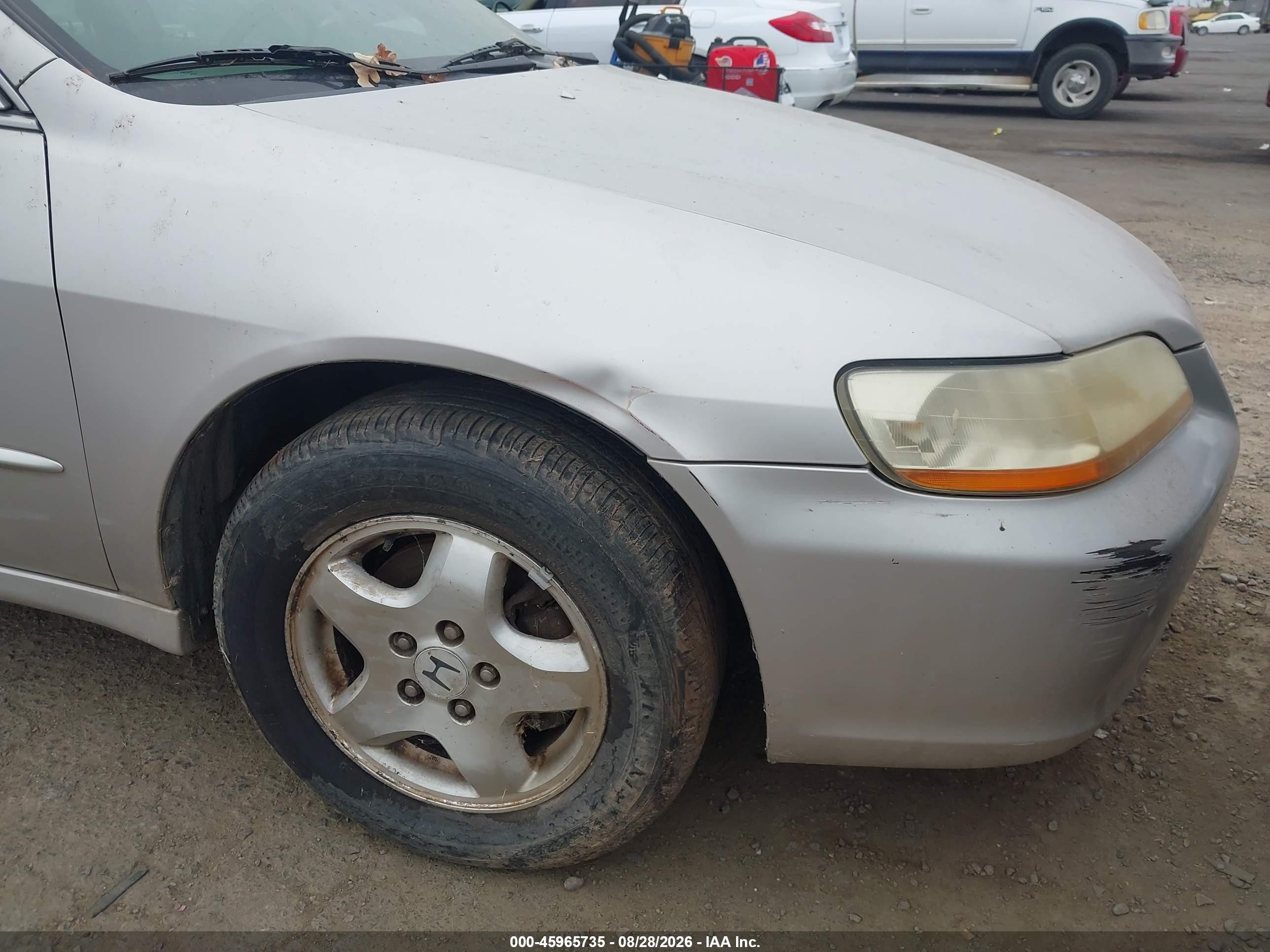 1998 Honda Accord Ex V6 Серебряный vin: 1HGCG1658WA004691