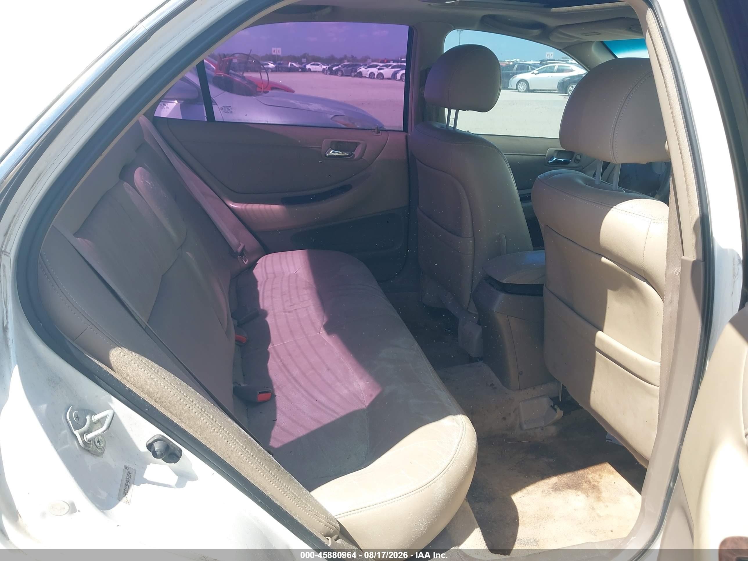 2000 Honda Accord 3.0 Ex White vin: 1HGCG1658YA066580