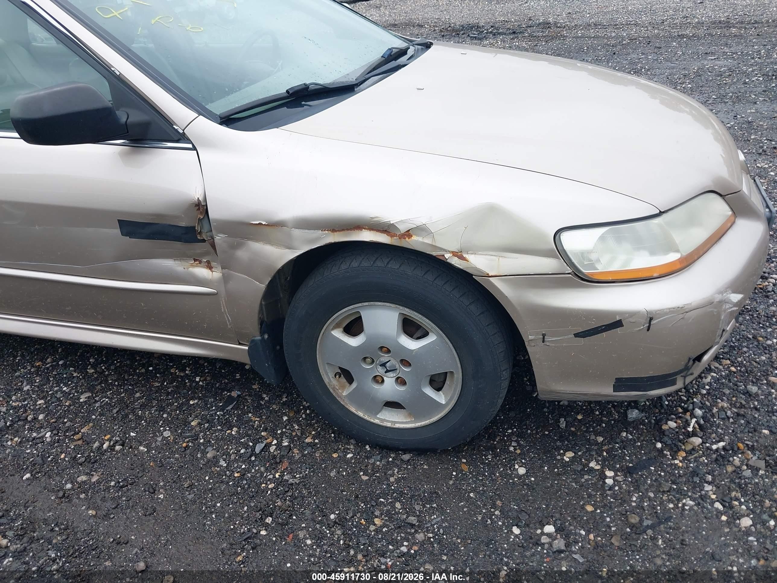2001 Honda Accord 3.0 Ex Золотой vin: 1HGCG16591A031519