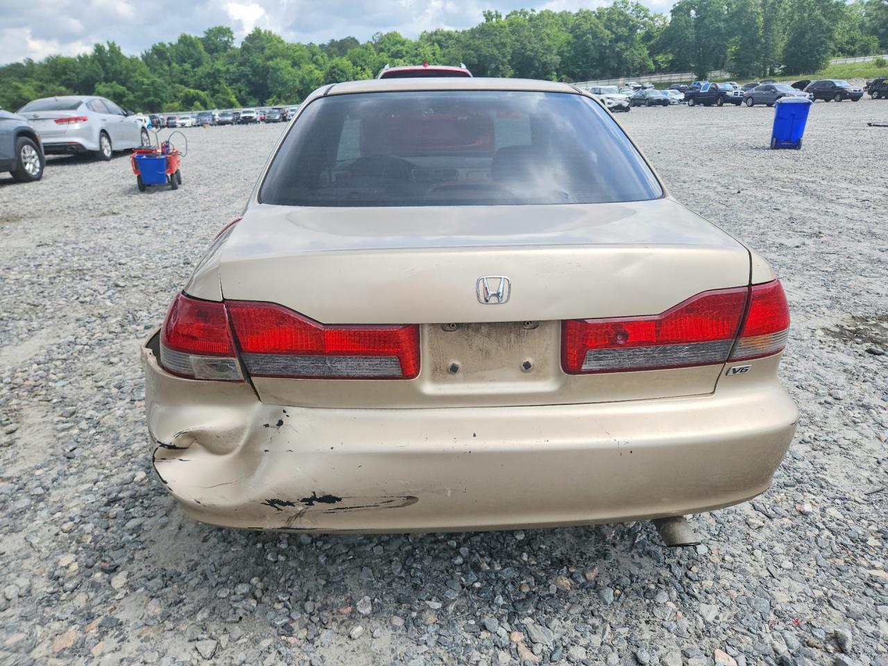 2001 Honda Accord Ex Tan vin: 1HGCG16591A038938