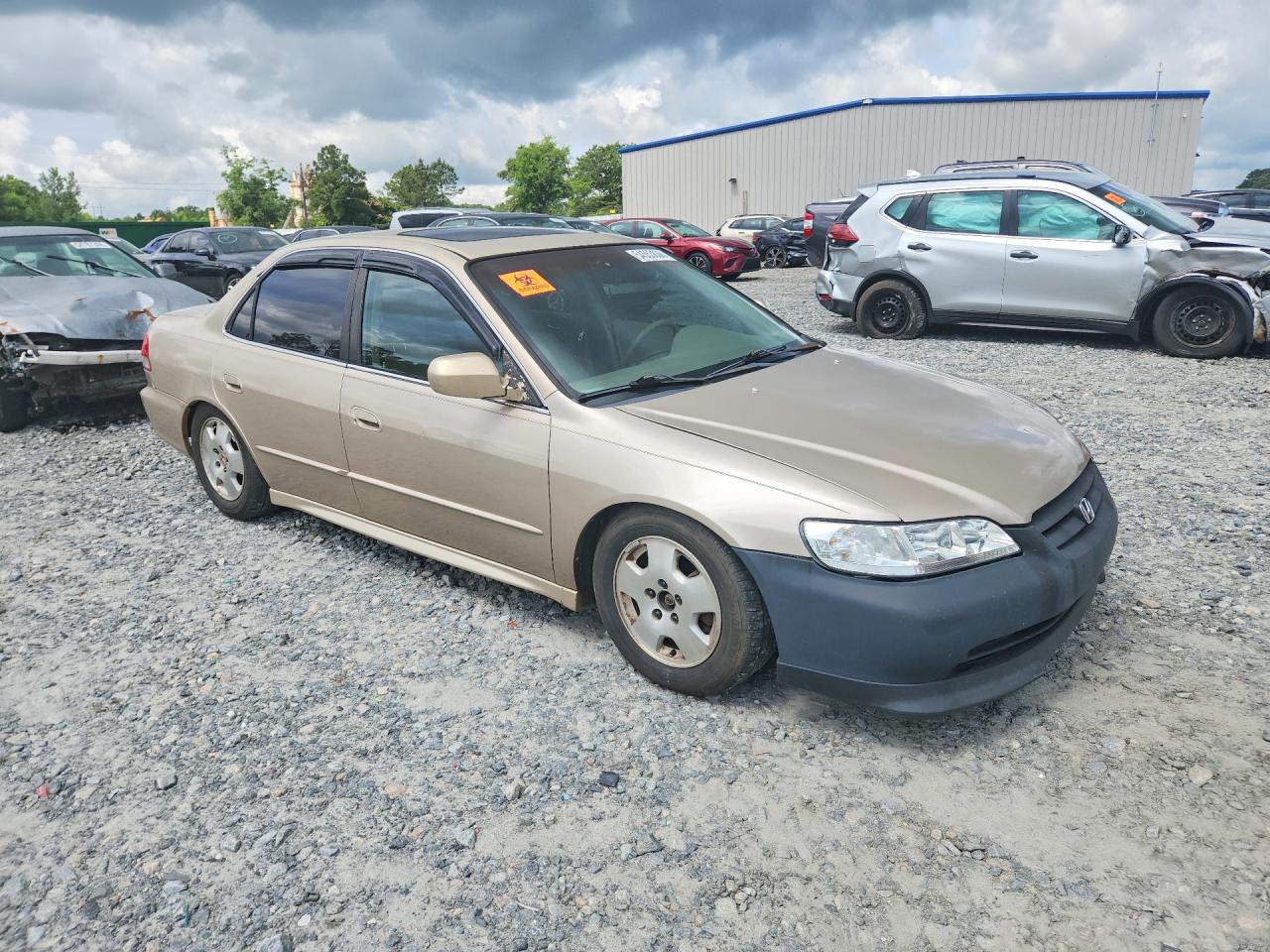 2001 Honda Accord Ex Tan vin: 1HGCG16591A038938