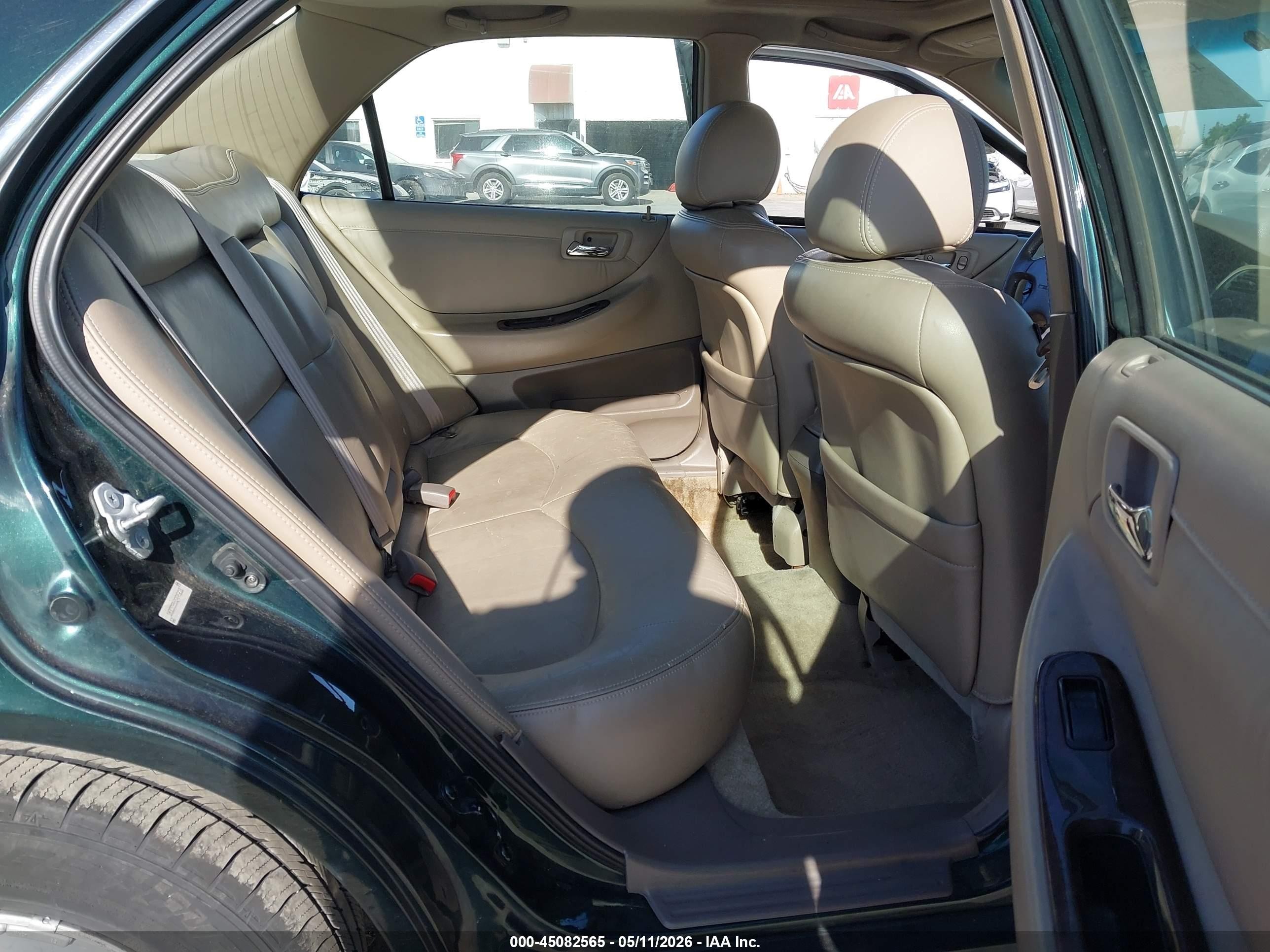 2001 Honda Accord 3.0 Ex Green vin: 1HGCG16591A045310