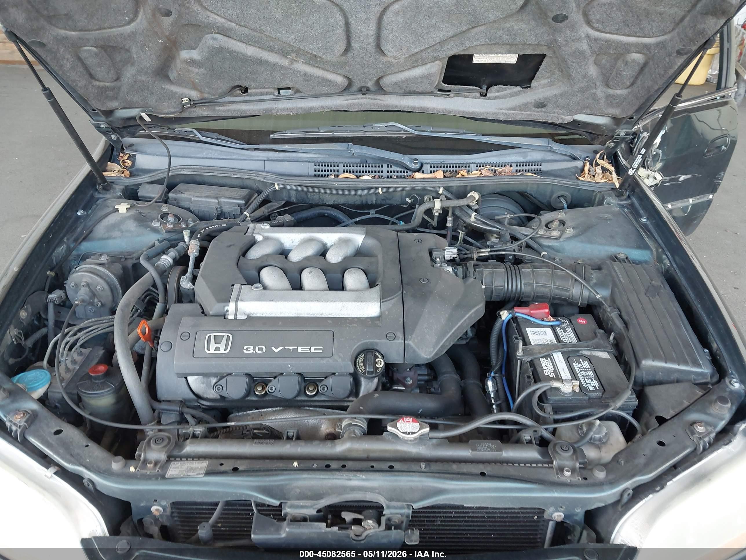 2001 Honda Accord 3.0 Ex Green vin: 1HGCG16591A045310