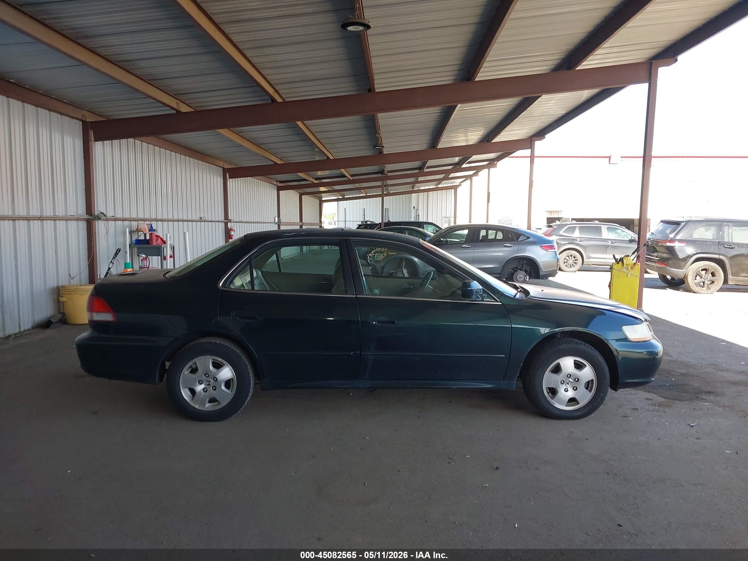 2001 Honda Accord 3.0 Ex Green vin: 1HGCG16591A045310