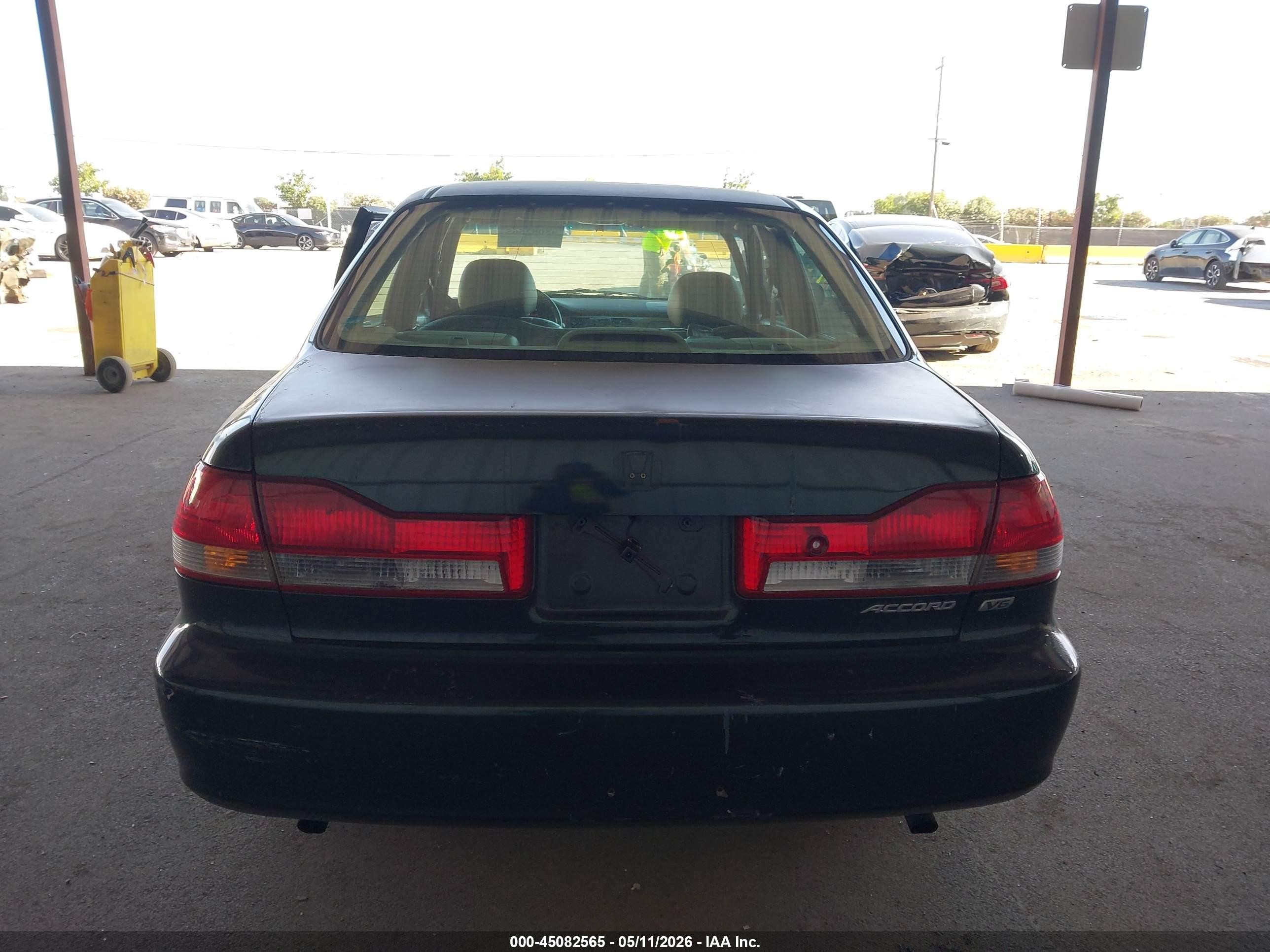 2001 Honda Accord 3.0 Ex Green vin: 1HGCG16591A045310
