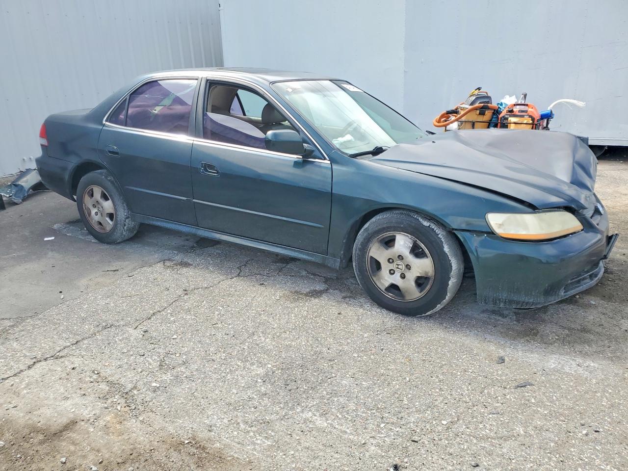 2001 Honda Accord Ex Gray vin: 1HGCG16591A055691